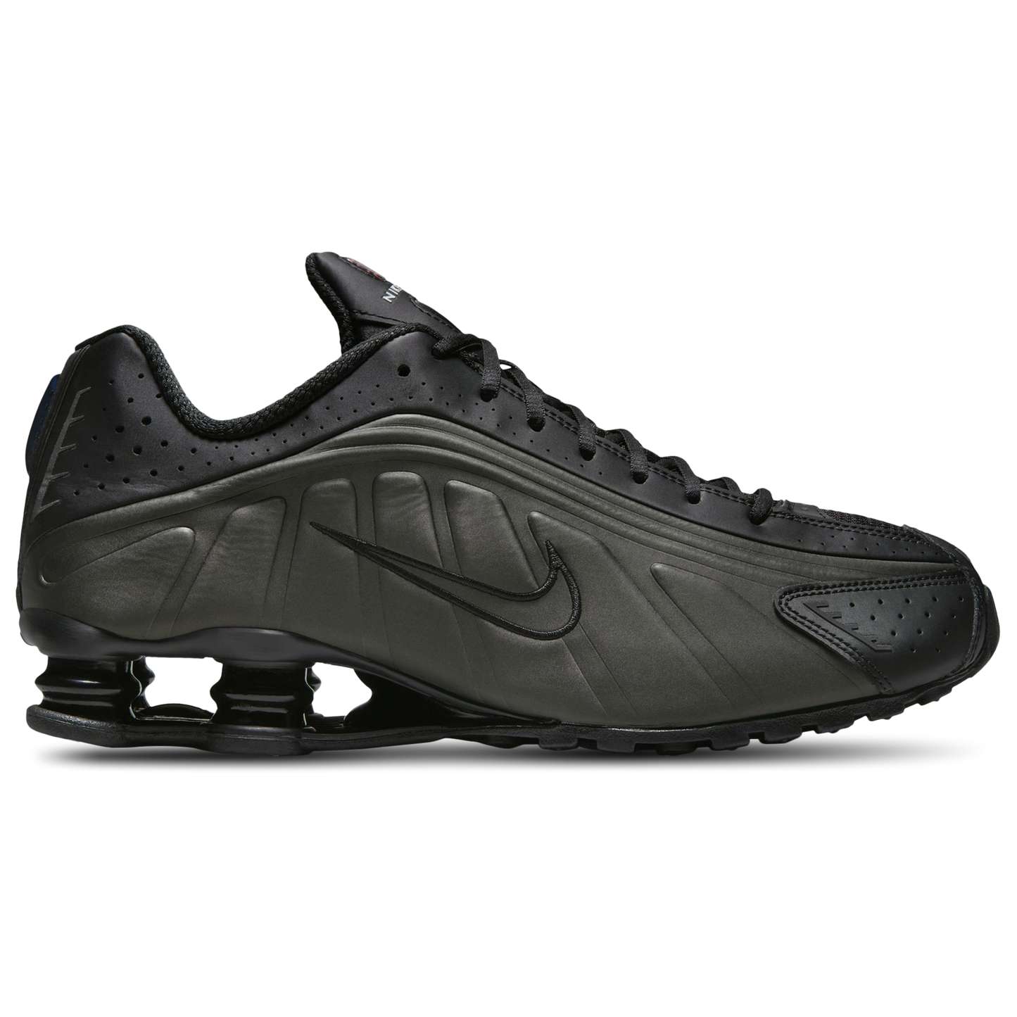 Nike Shox R4 - Men's - Black/Black/Black