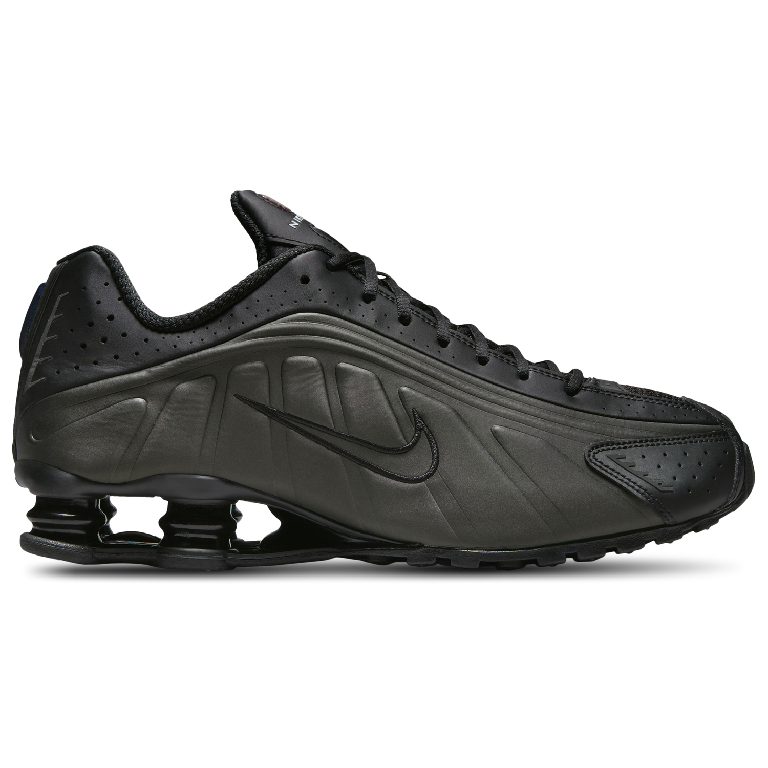 Nike Shox R4 - Men's - Black/Black/Black