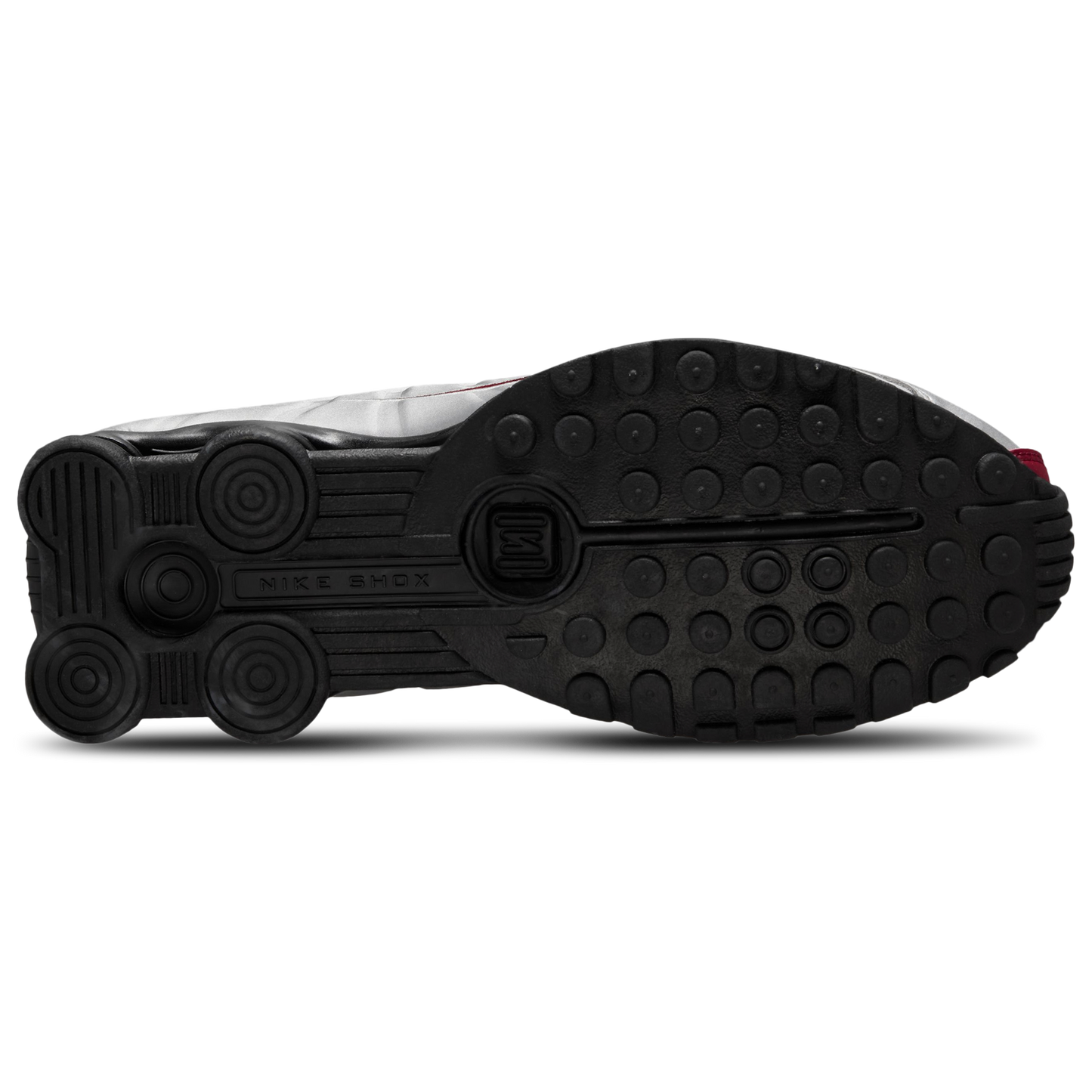 Nike Shox R4 - Men's - Team Crimson/Metallic Silver/Black
