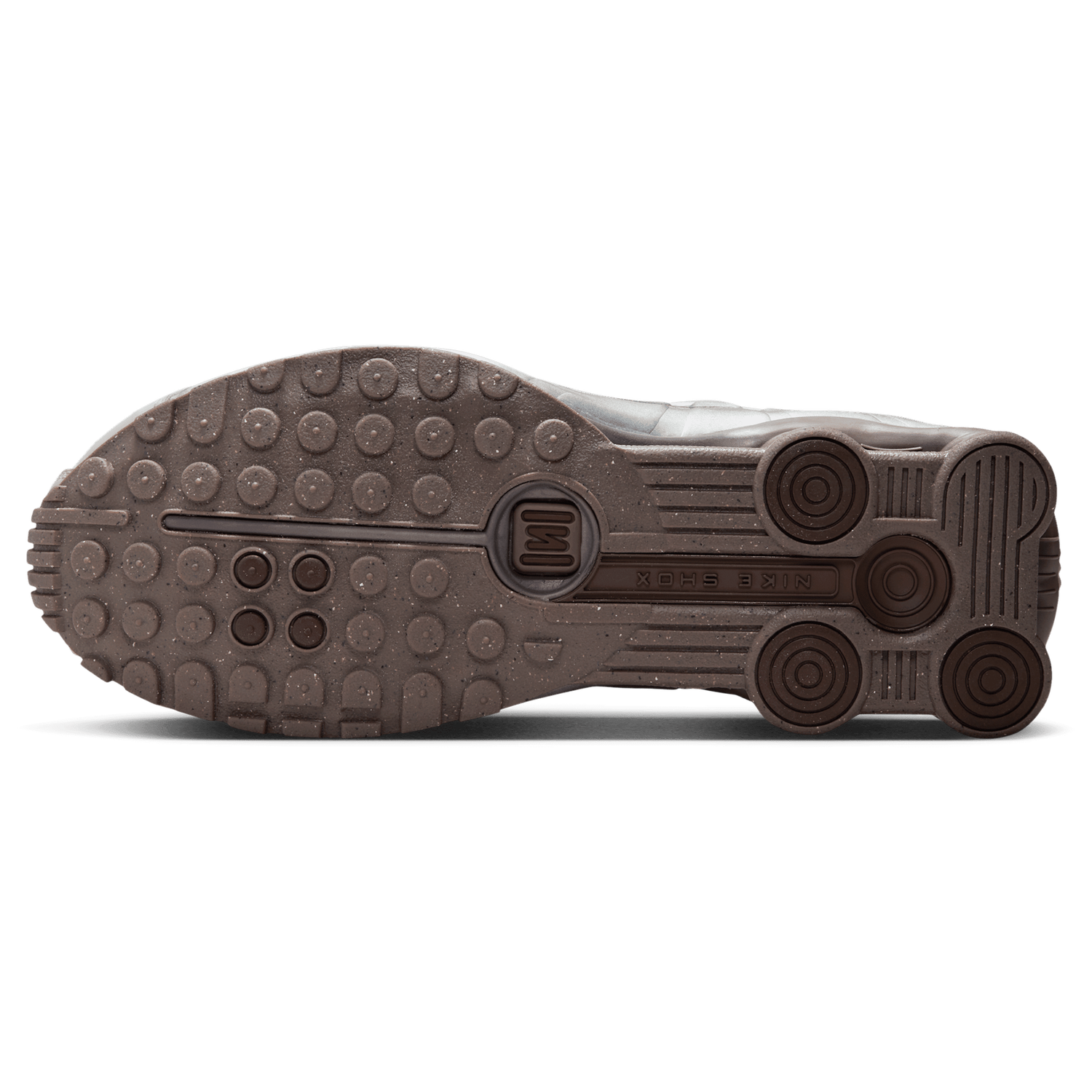 Nike Shox R4 - Men's - Cave Stone/Cave Stone/College Grey
