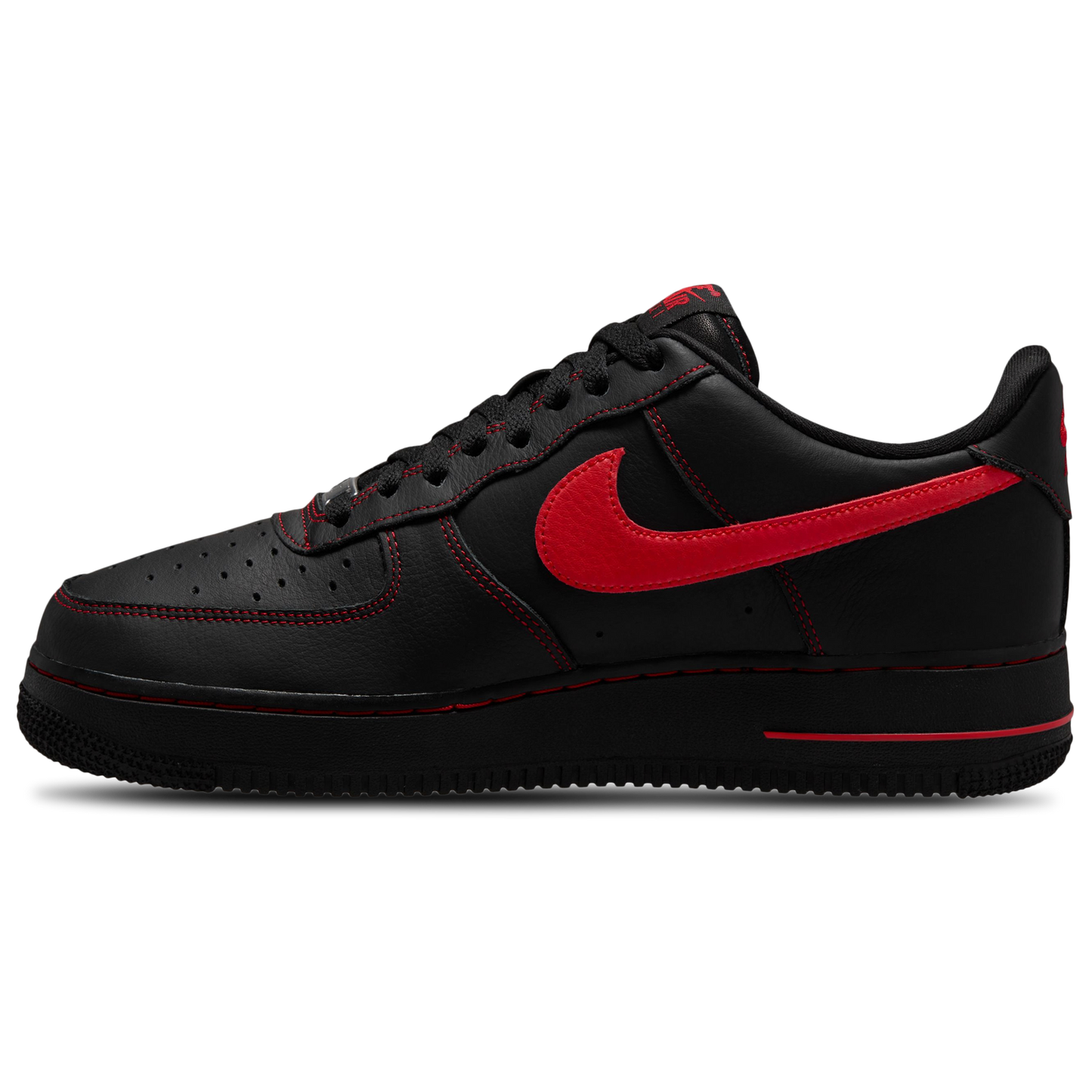 Nike Air Force 1 '07 LV8 - Men's - University Red/Black