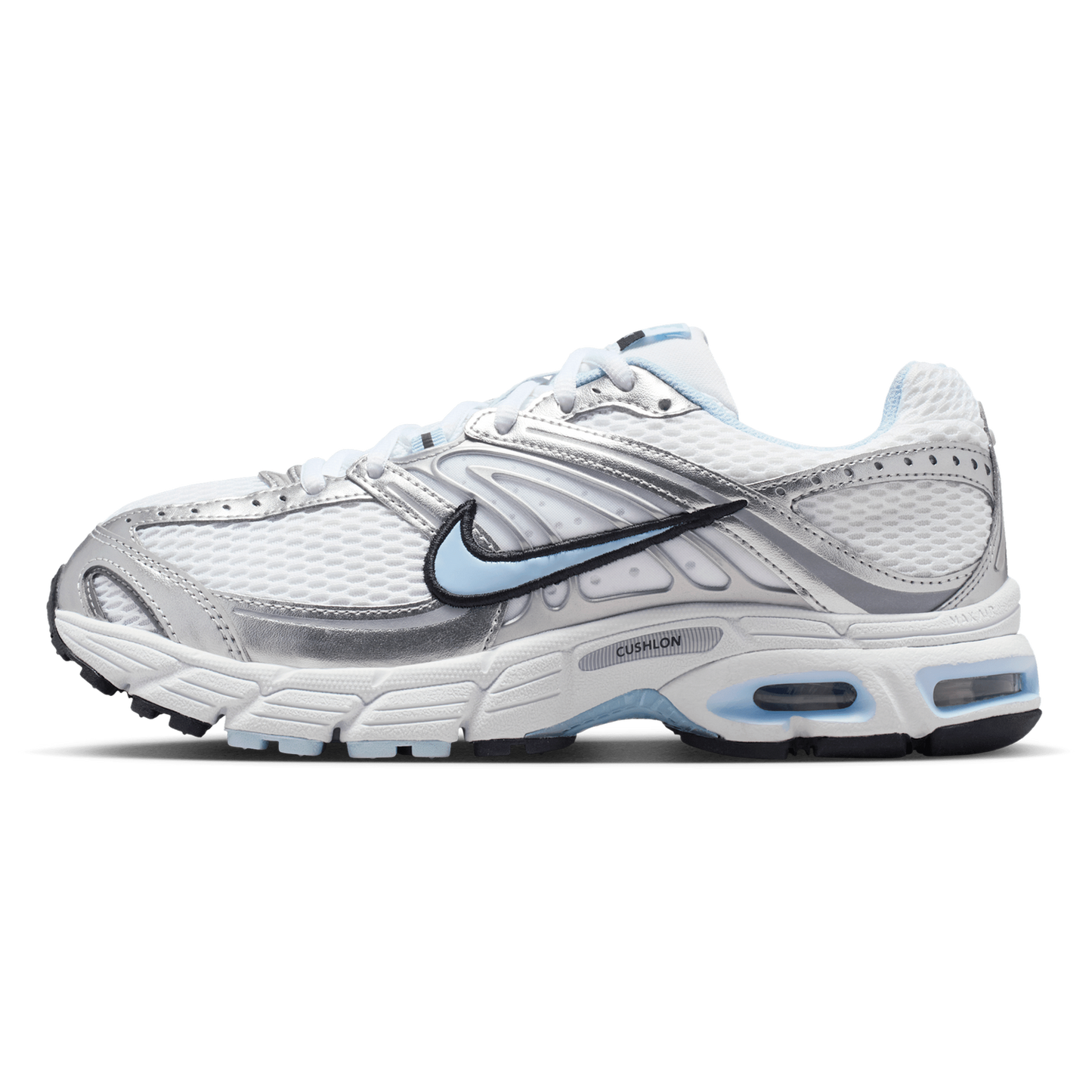 Nike Air Max Moto 2K - Women's - Hydrogen Blue/White/Mtlc Silver