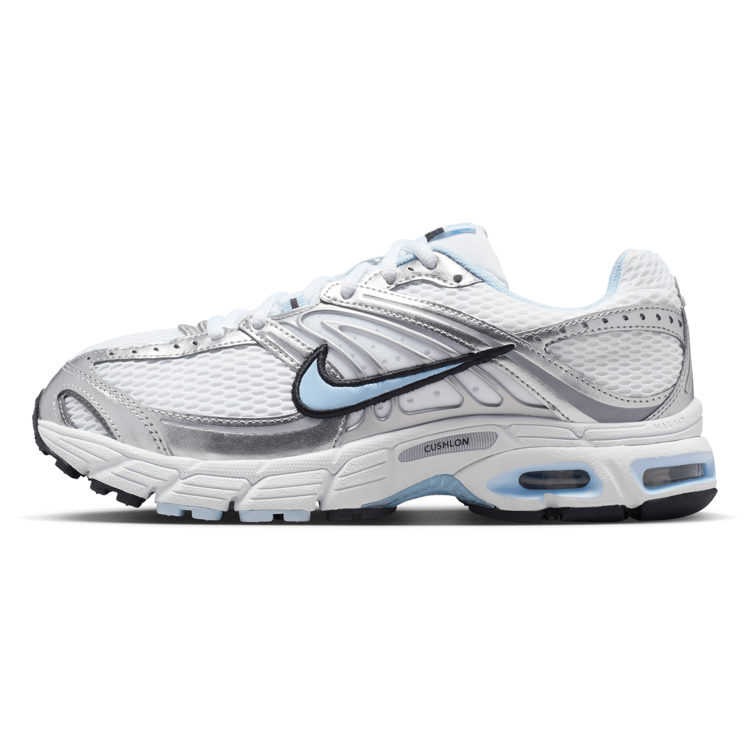 Nike Air Max Moto 2K - Women's - Hydrogen Blue/White/Mtlc Silver