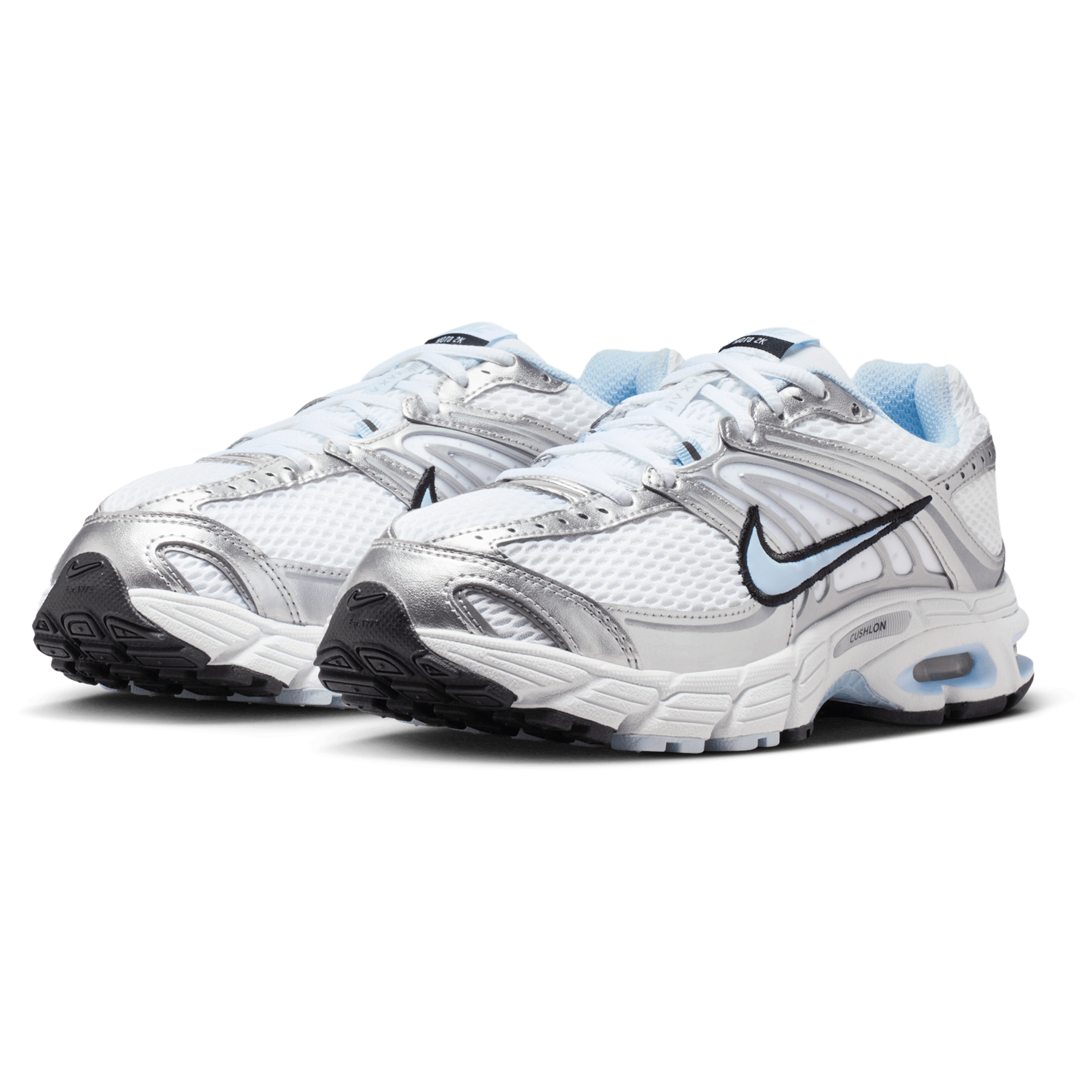 Nike Air Max Moto 2K - Women's - Hydrogen Blue/White/Mtlc Silver