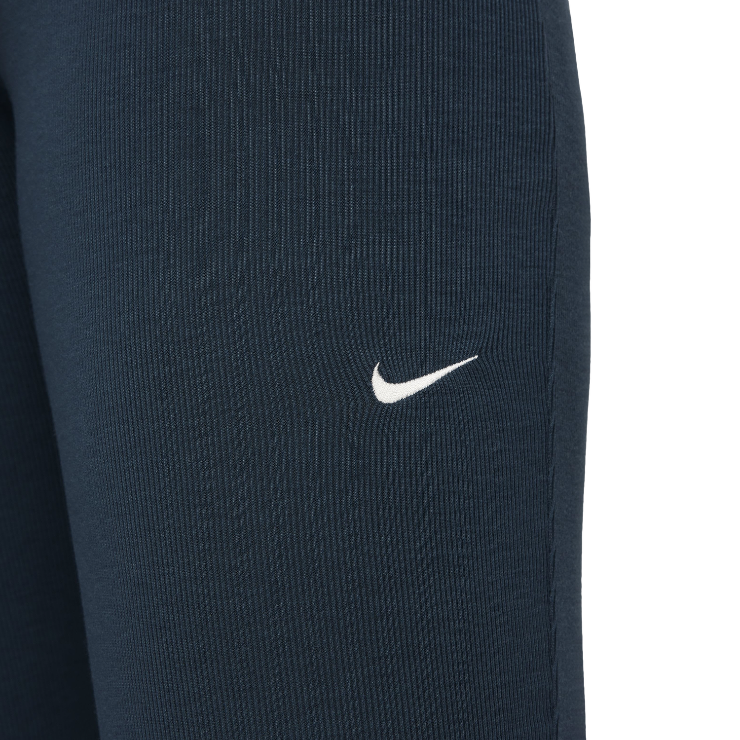 Nike NSW Chill Knit Mediun Rib Flare Pant - Women's - Armory Navy/Sail
