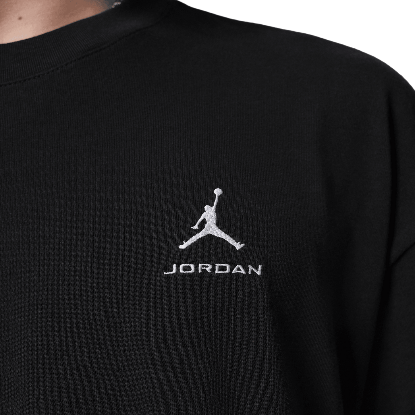 Jordan Oversized Short Sleeve Crew RCON - Men's - Black/Scream Green