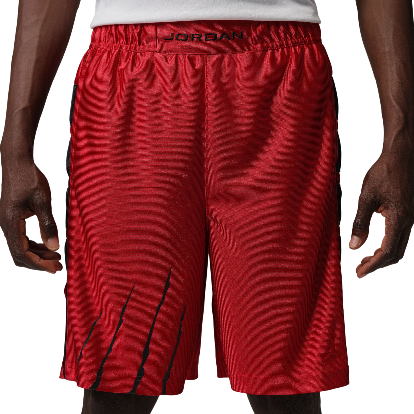 Jordan Brooklyn Cat Scratch Shorts RCON - Men's - Red/Black