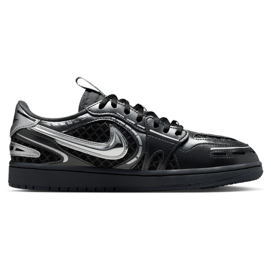 Jordan AJ 1 MM - Women's - White/Black/Metallic Silver