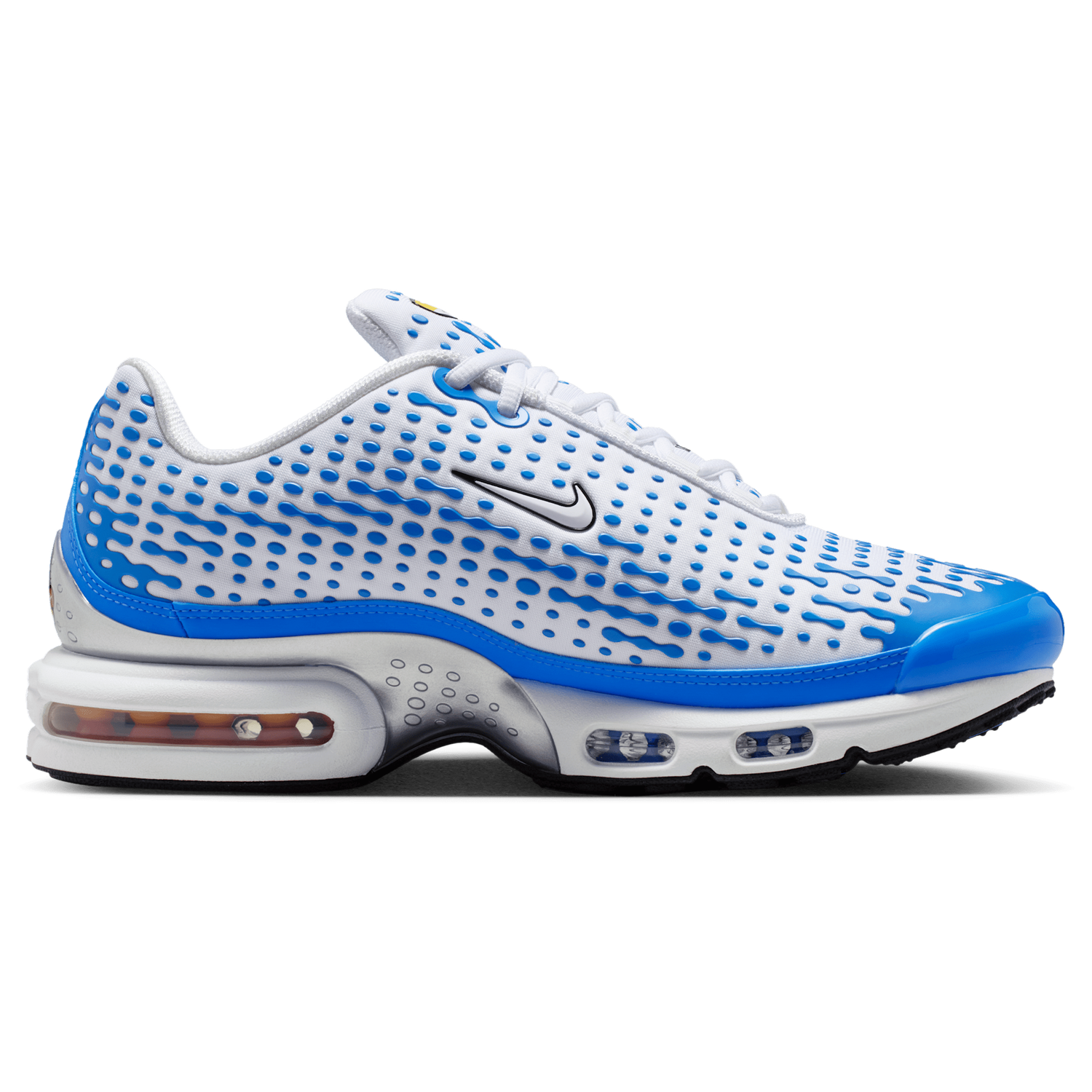 Nike Air Max Plus VII - Men's - White/White/Blue Crystal