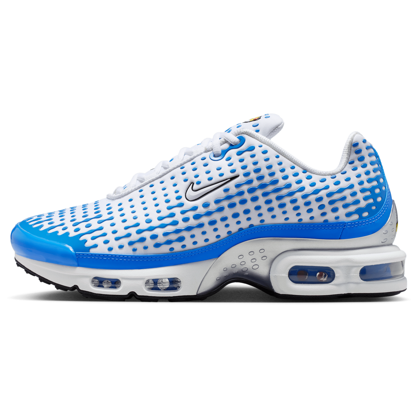 Nike Air Max Plus VII - Men's - White/White/Blue Crystal