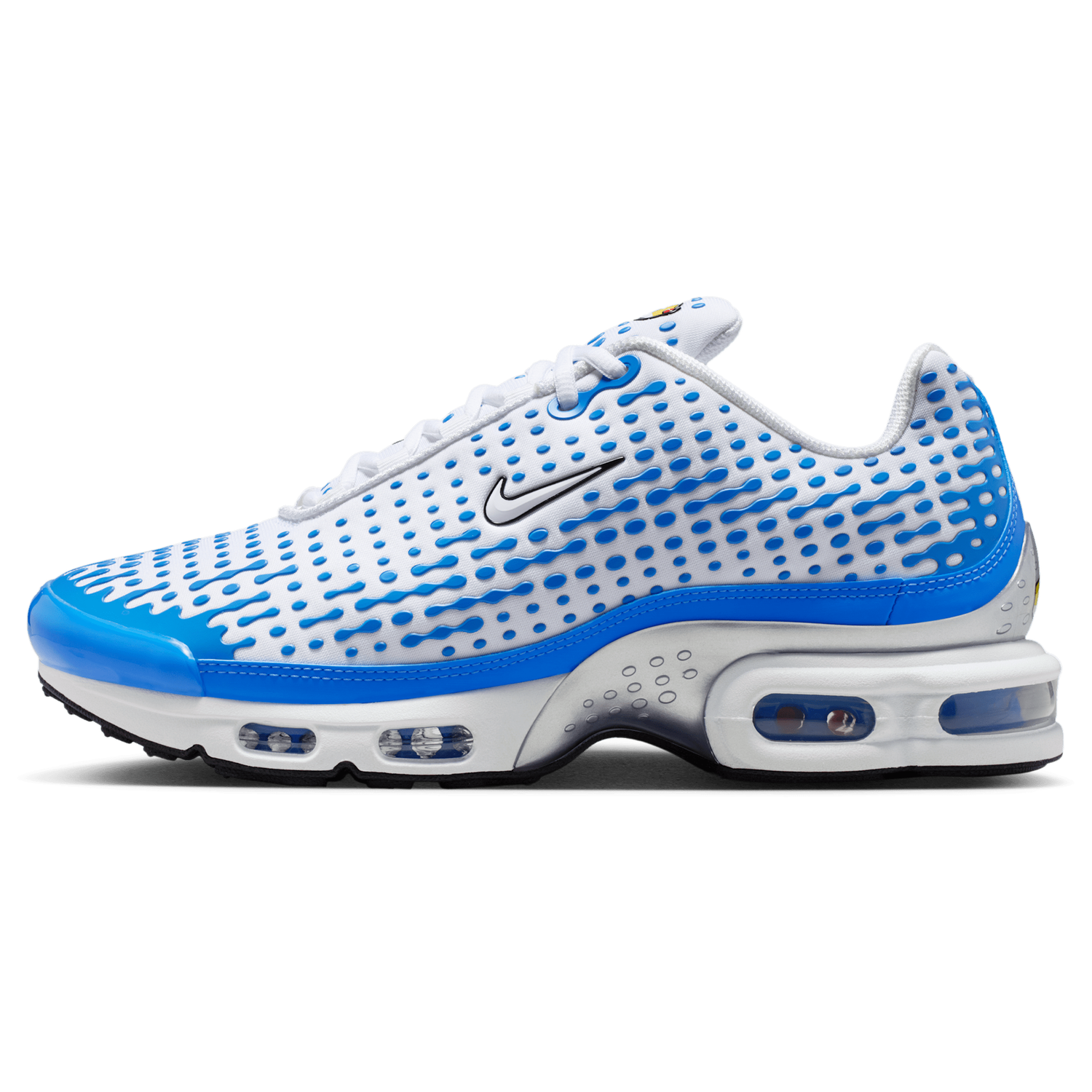 Nike Air Max Plus VII - Men's - White/White/Blue Crystal