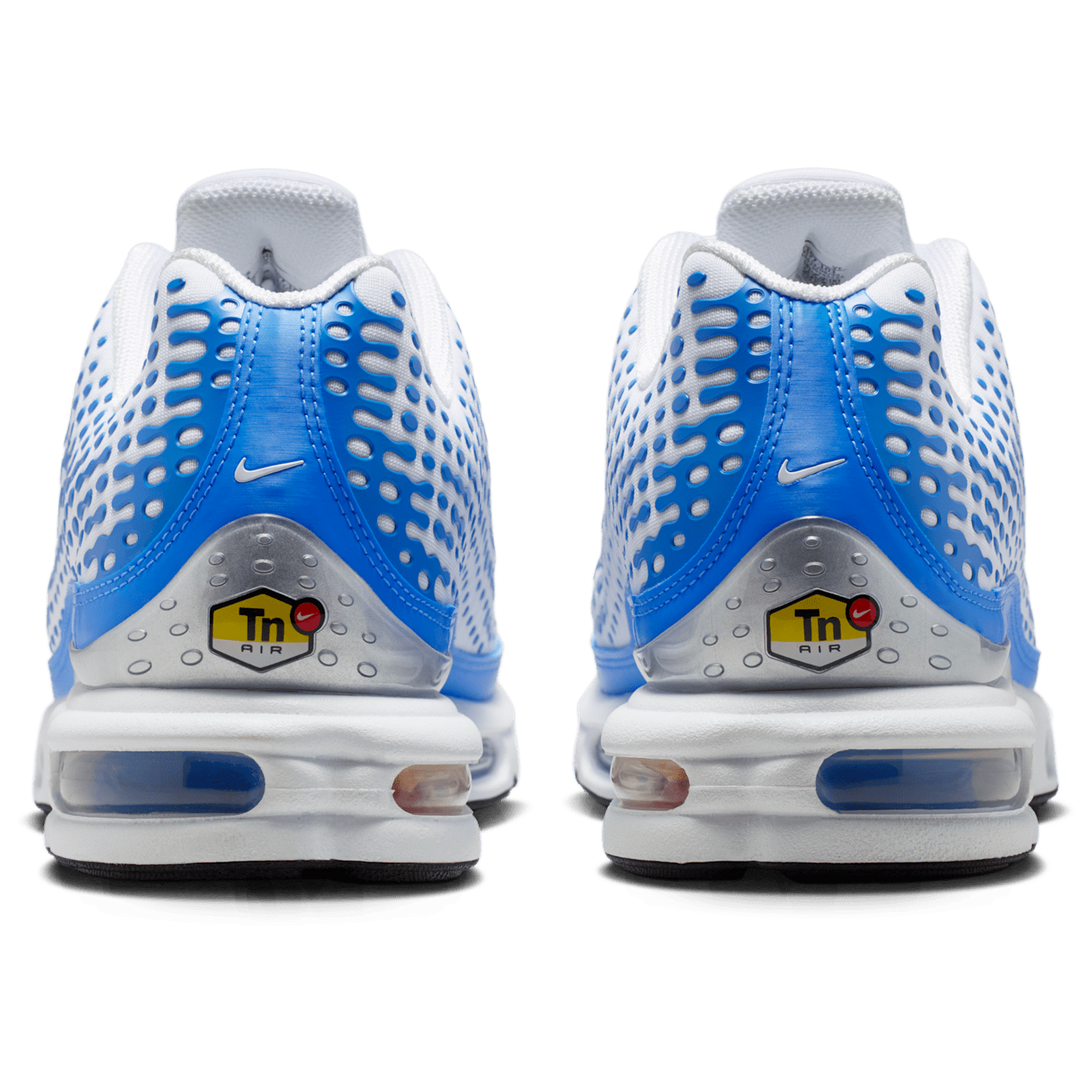 Nike Air Max Plus VII - Men's - White/White/Blue Crystal