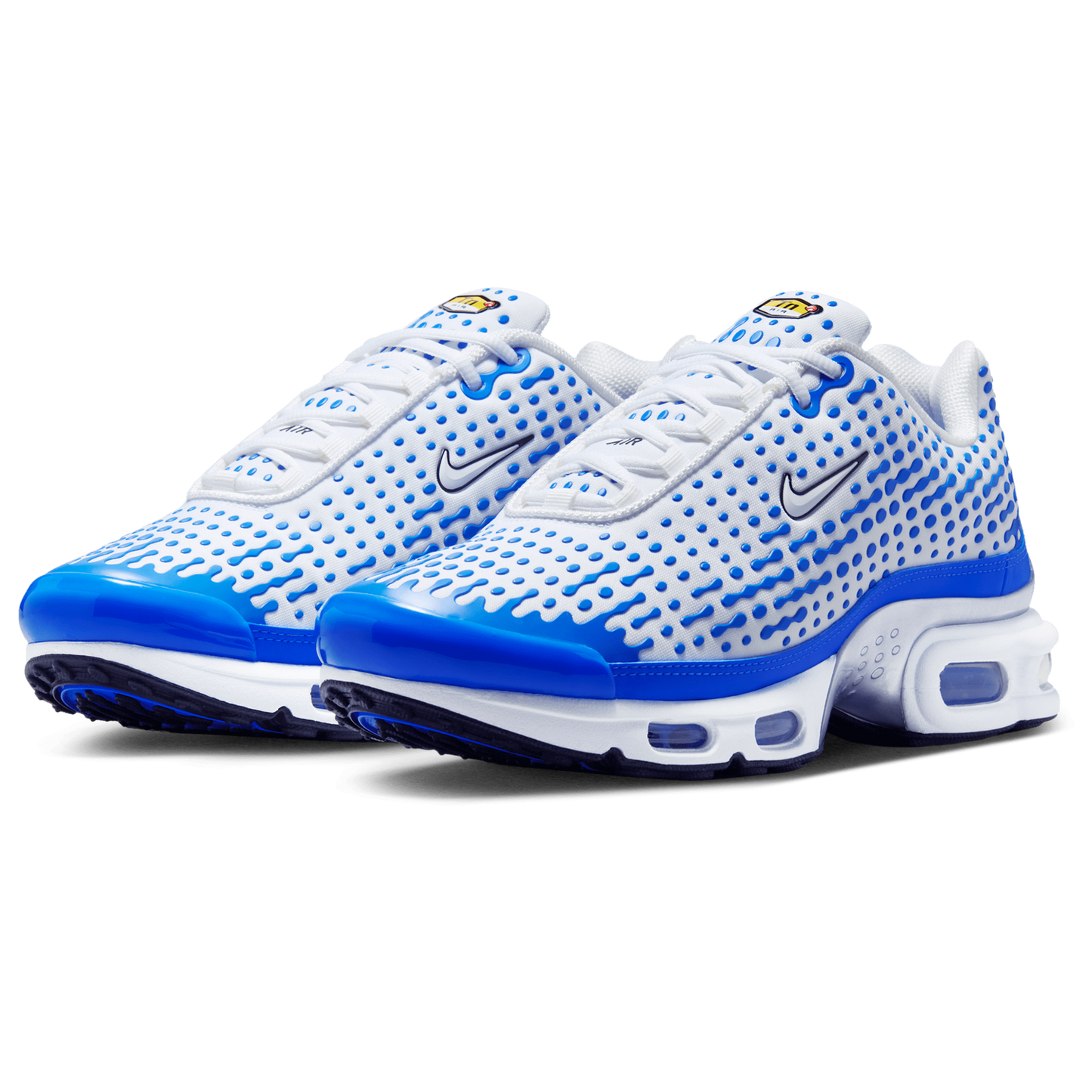 Nike Air Max Plus VII - Men's - White/White/Blue Crystal