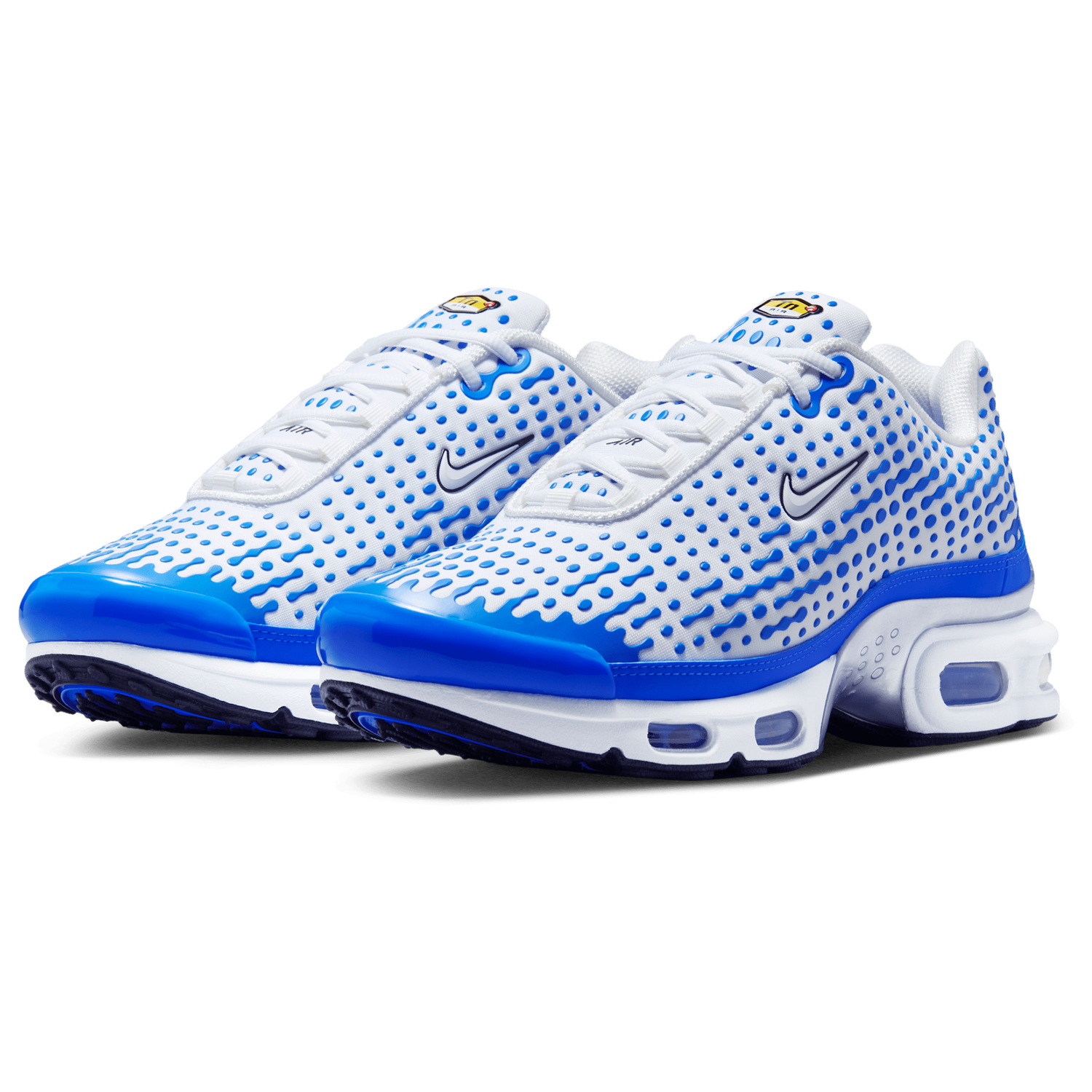 Nike Air Max Plus VII - Men's - White/White/Blue Crystal