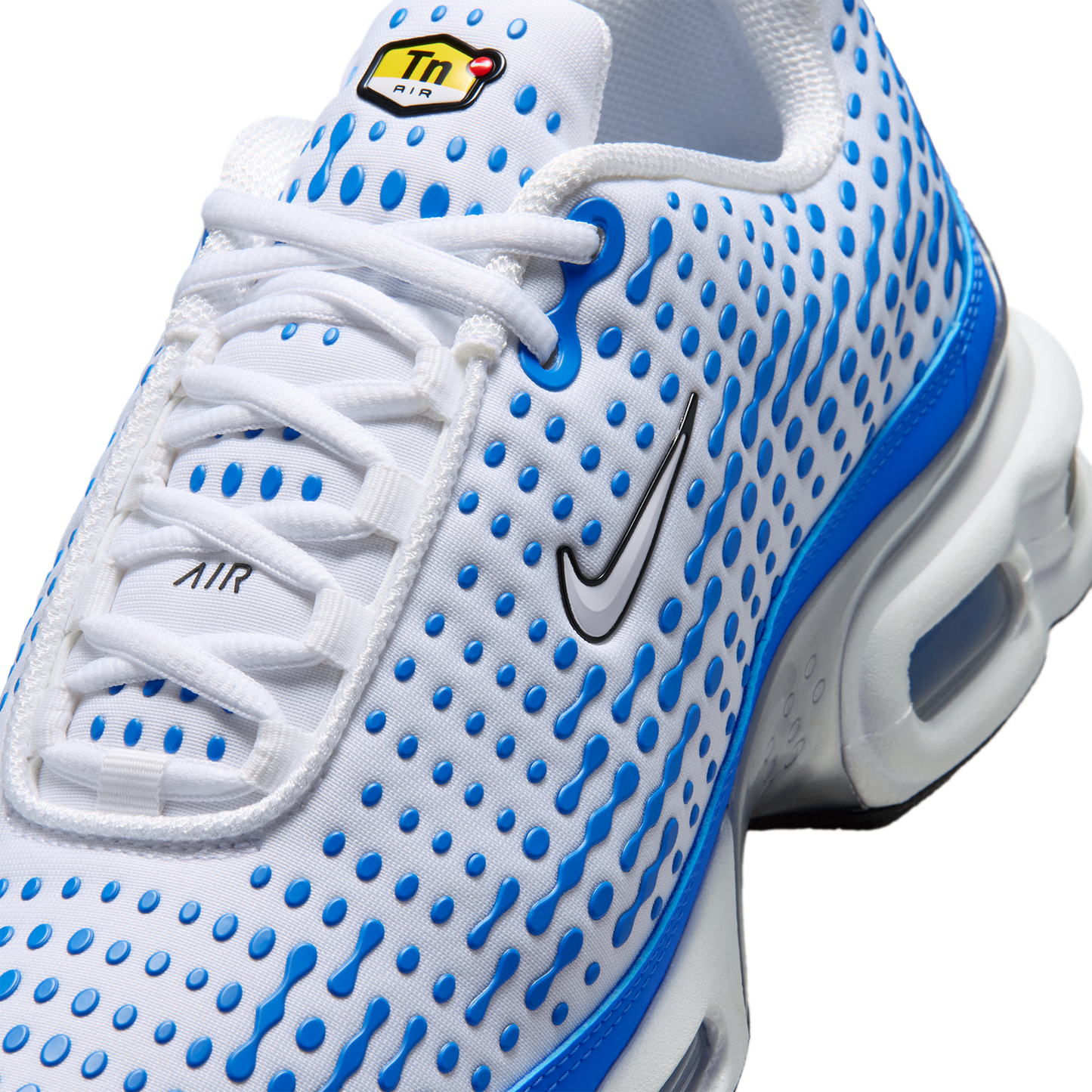 Nike Air Max Plus VII - Men's - White/White/Blue Crystal