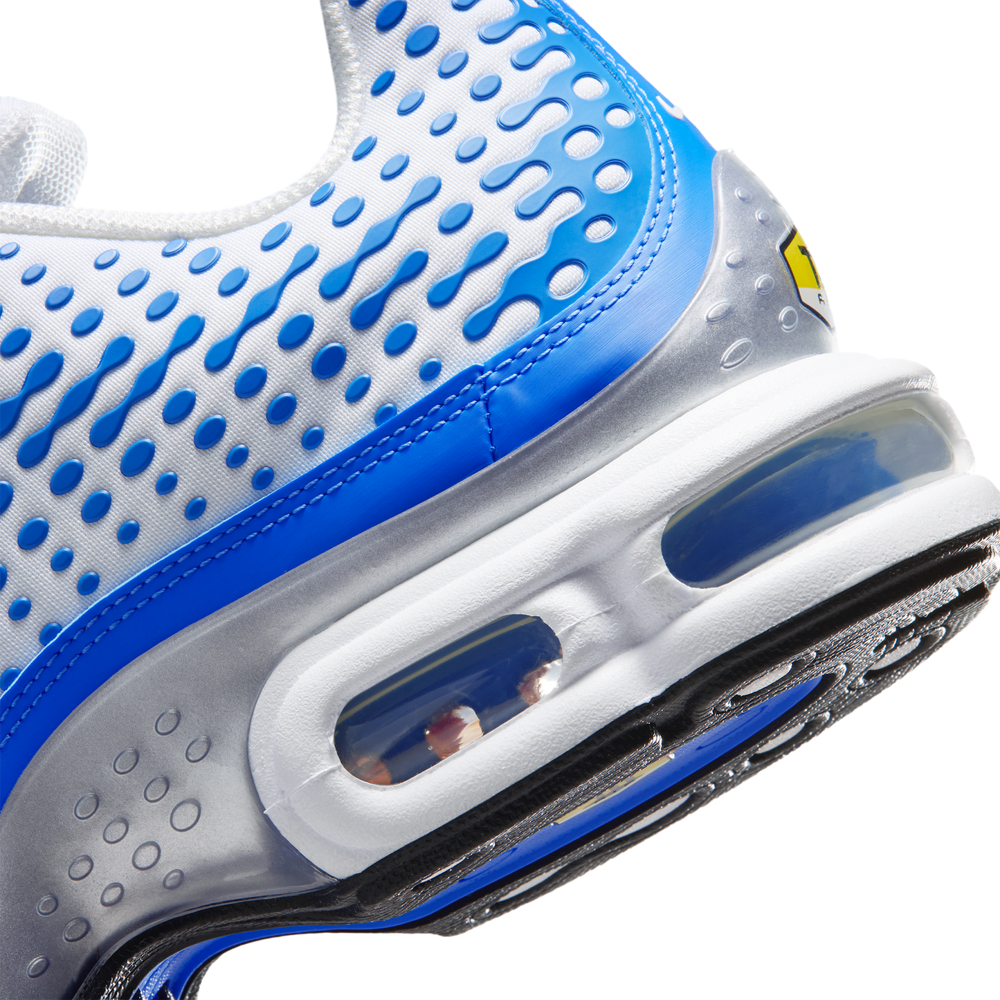 Nike Air Max Plus VII - Men's - White/White/Blue Crystal
