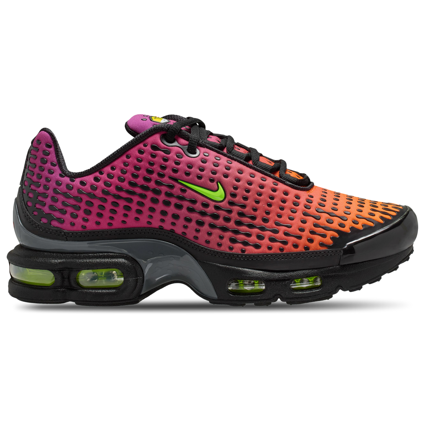 Nike Air Max Plus VII - Men's - Orange/Volt/Black