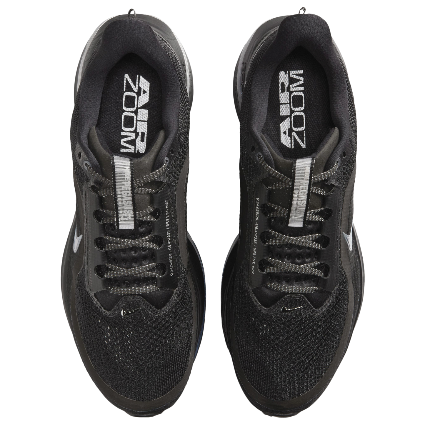 Nike Pegasus Premium - Men's - Black/Black/Metallic Silver