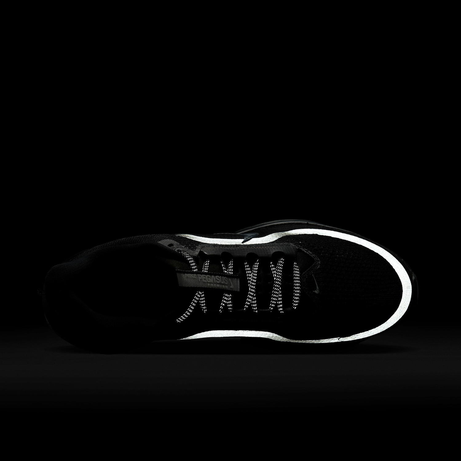Nike Pegasus Premium - Men's - Black/Black/Metallic Silver