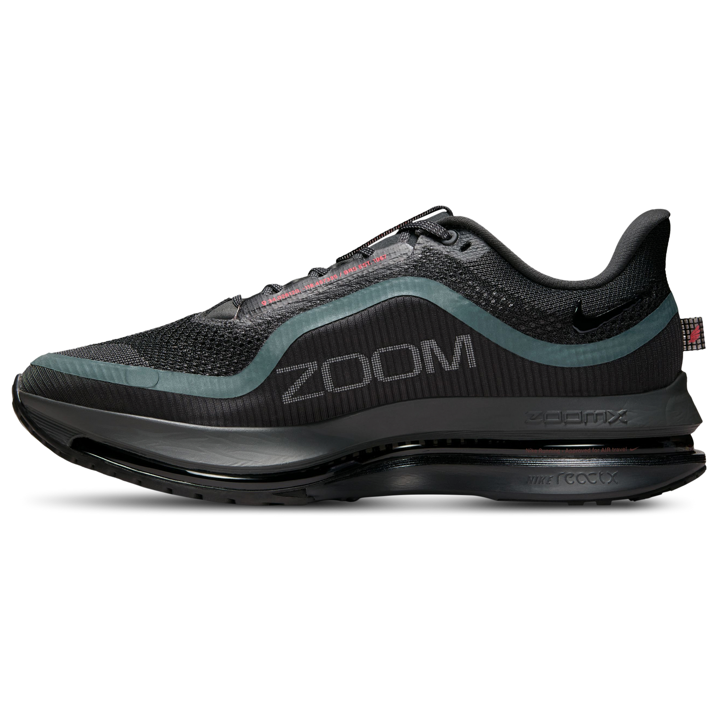 Nike Pegasus Premium - Men's - Anthracite/Black/Bright Crimson
