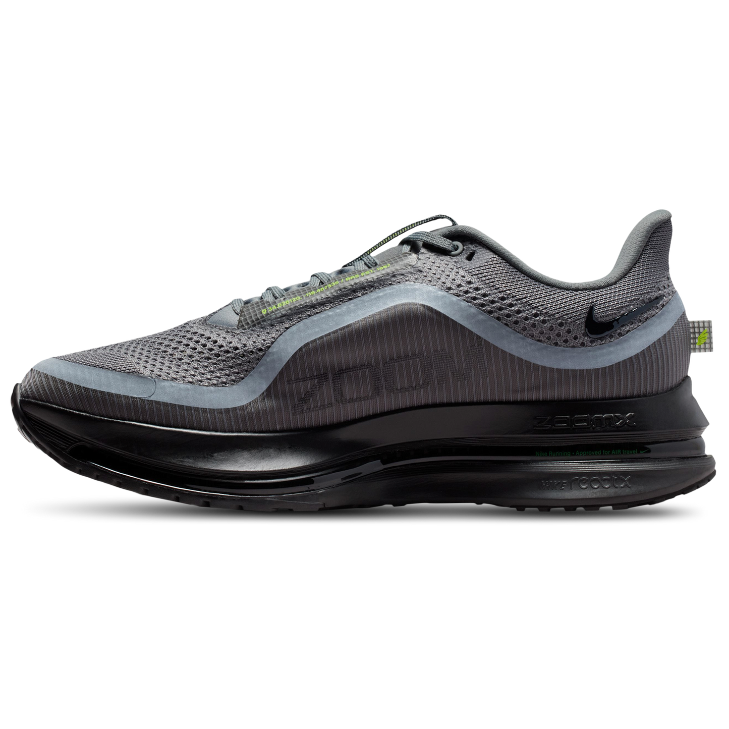 Nike Pegasus Premium - Men's - Smoke Grey/Black/Volt