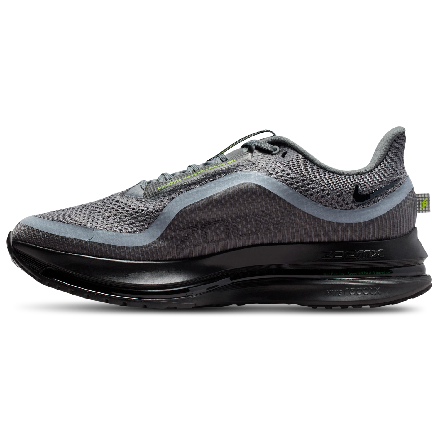 Nike Pegasus Premium - Men's - Smoke Grey/Black/Volt