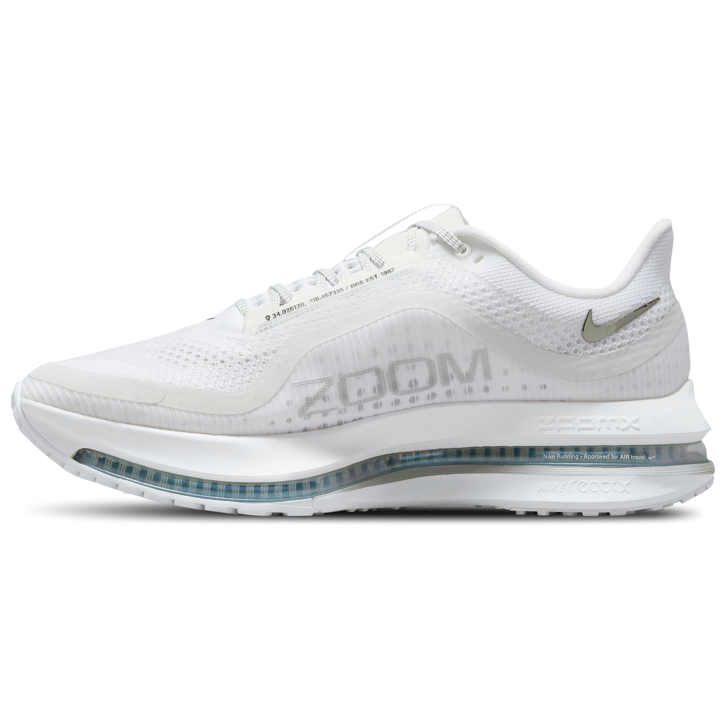 Nike Pegasus Premium - Men's - White/Metallic Silver/Silver