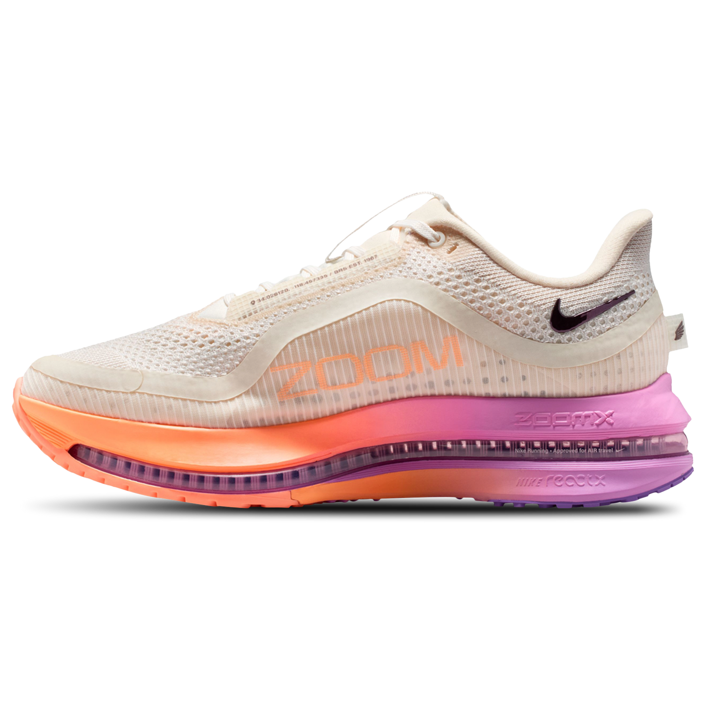Nike Pegasus Premium - Women's - Chalk/Tattoo/Orange Pulse