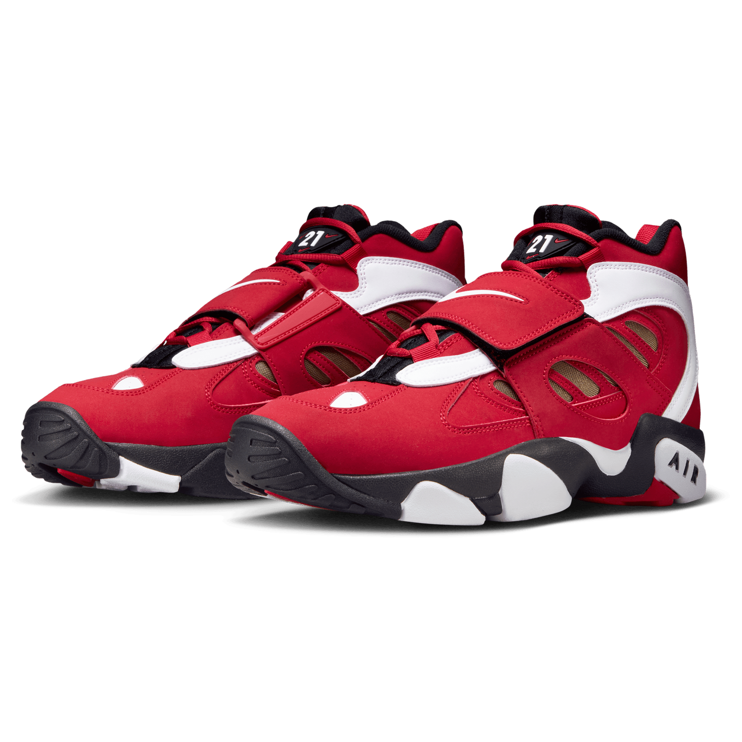 Nike Air Diamond Turf II - Men's - Fire/White/Black