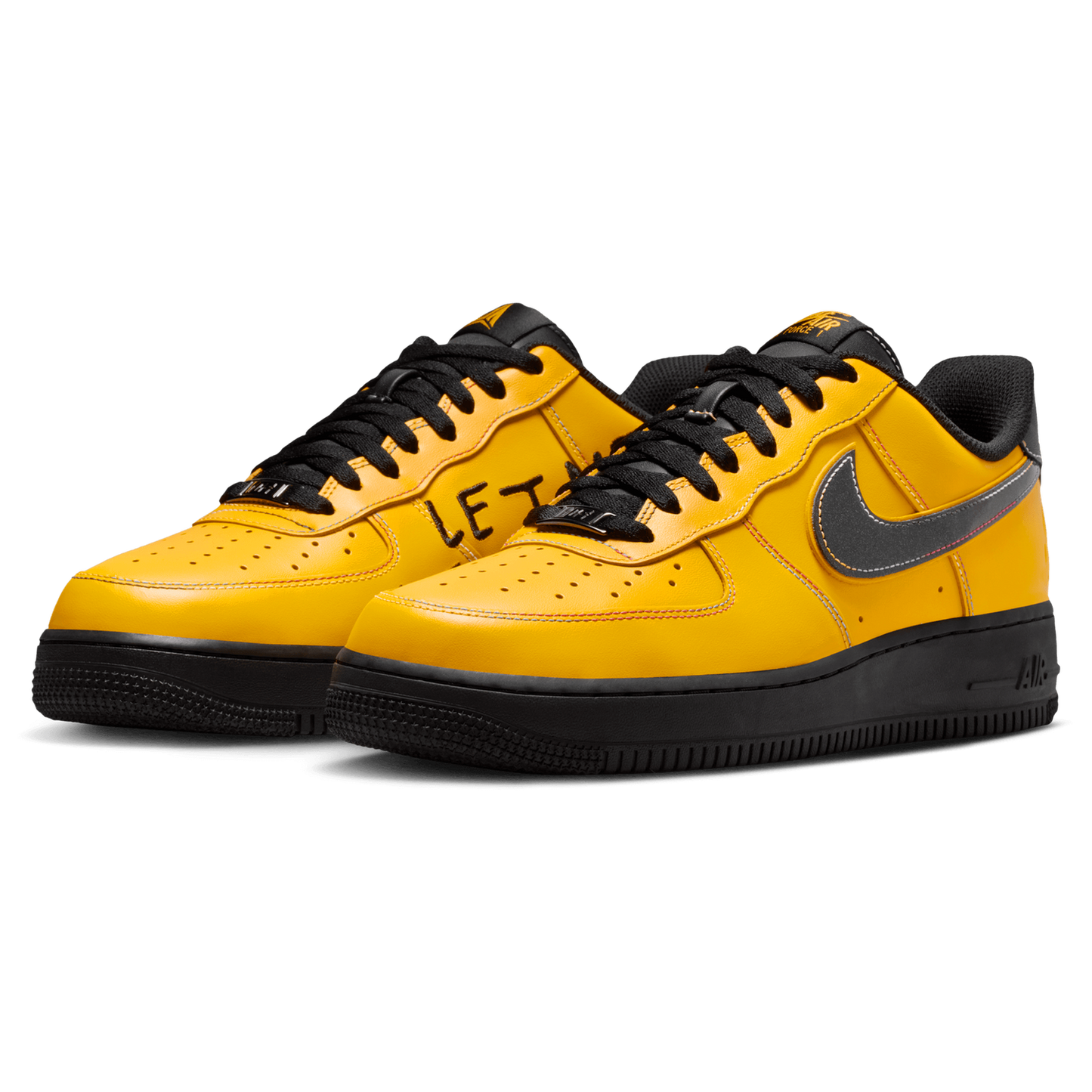 Nike Air Force 1 '07 JA - Men's - Sundial/Black/Cobalt Bliss