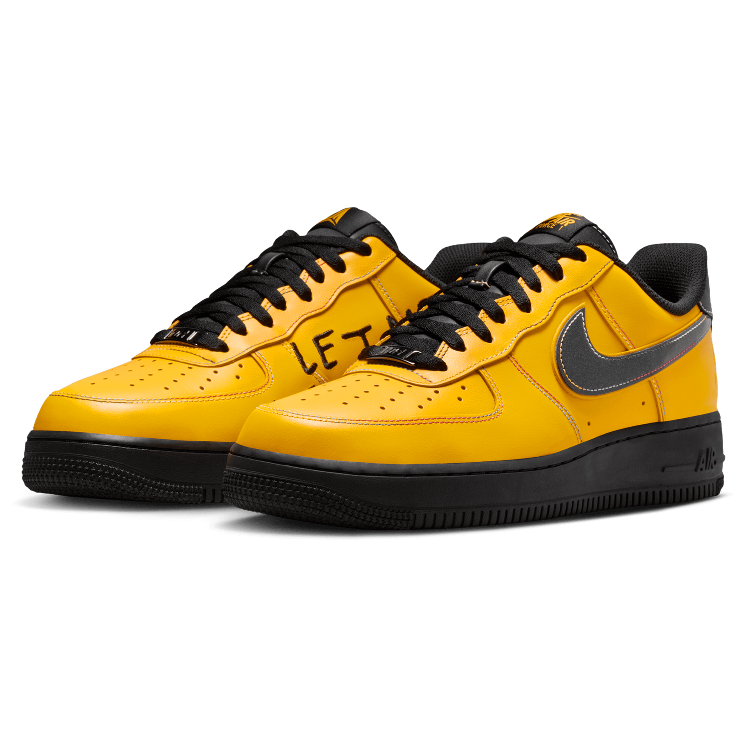 Nike Air Force 1 '07 JA - Men's - Sundial/Black/Cobalt Bliss