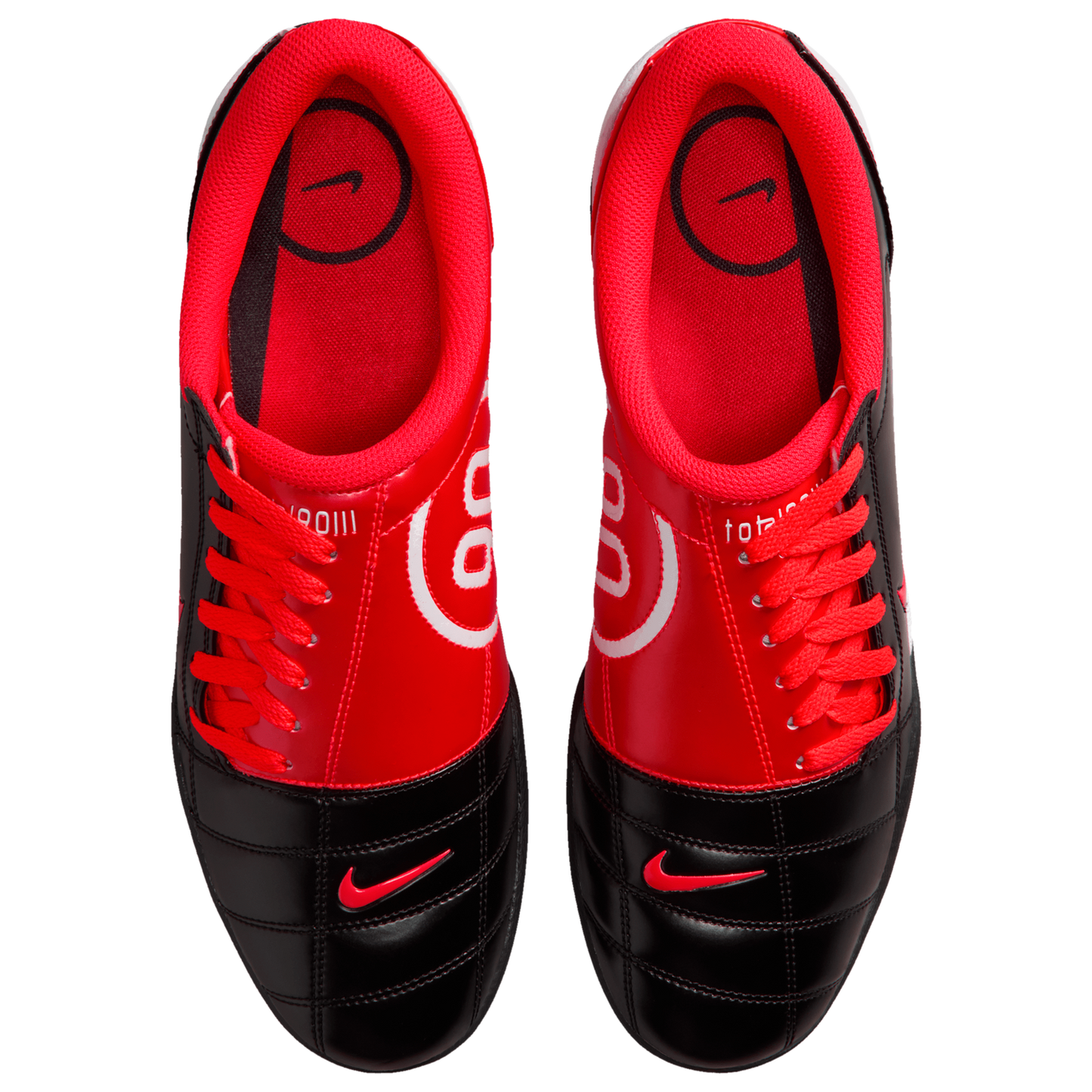 Nike Total 90 - Men's - Black/White/Brt Crimson