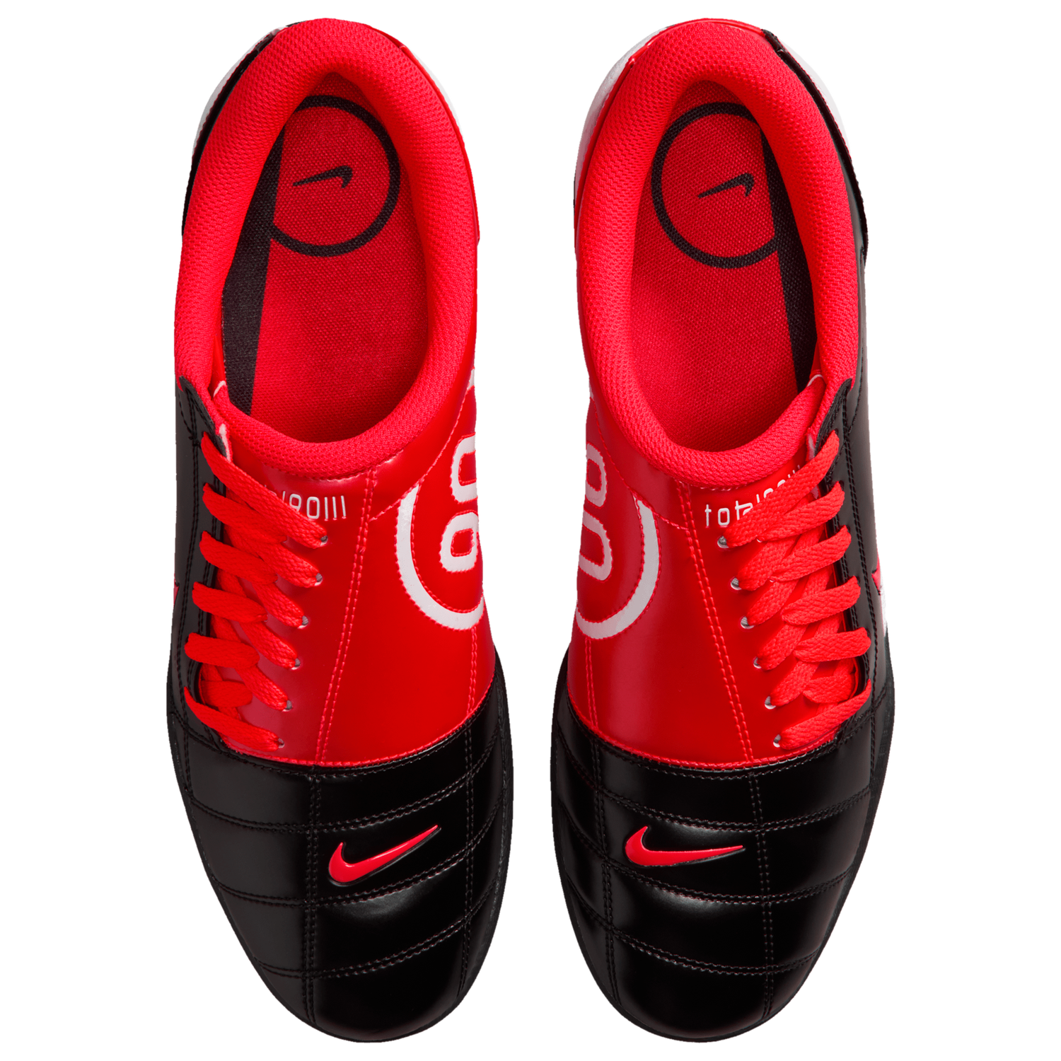 Nike Total 90 - Men's - Black/White/Brt Crimson