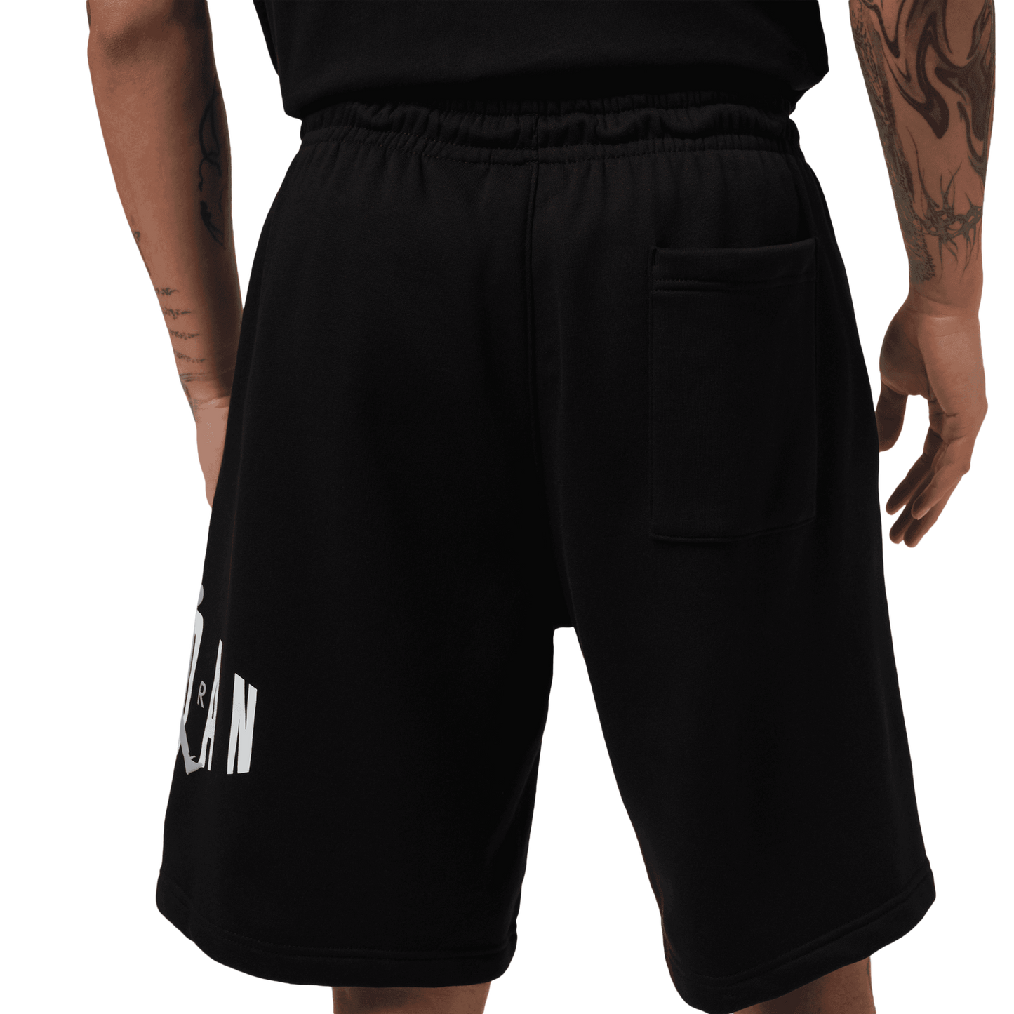 Jordan Brooklyn Stretch Fleece Short - Men's - Black/Wolf Grey