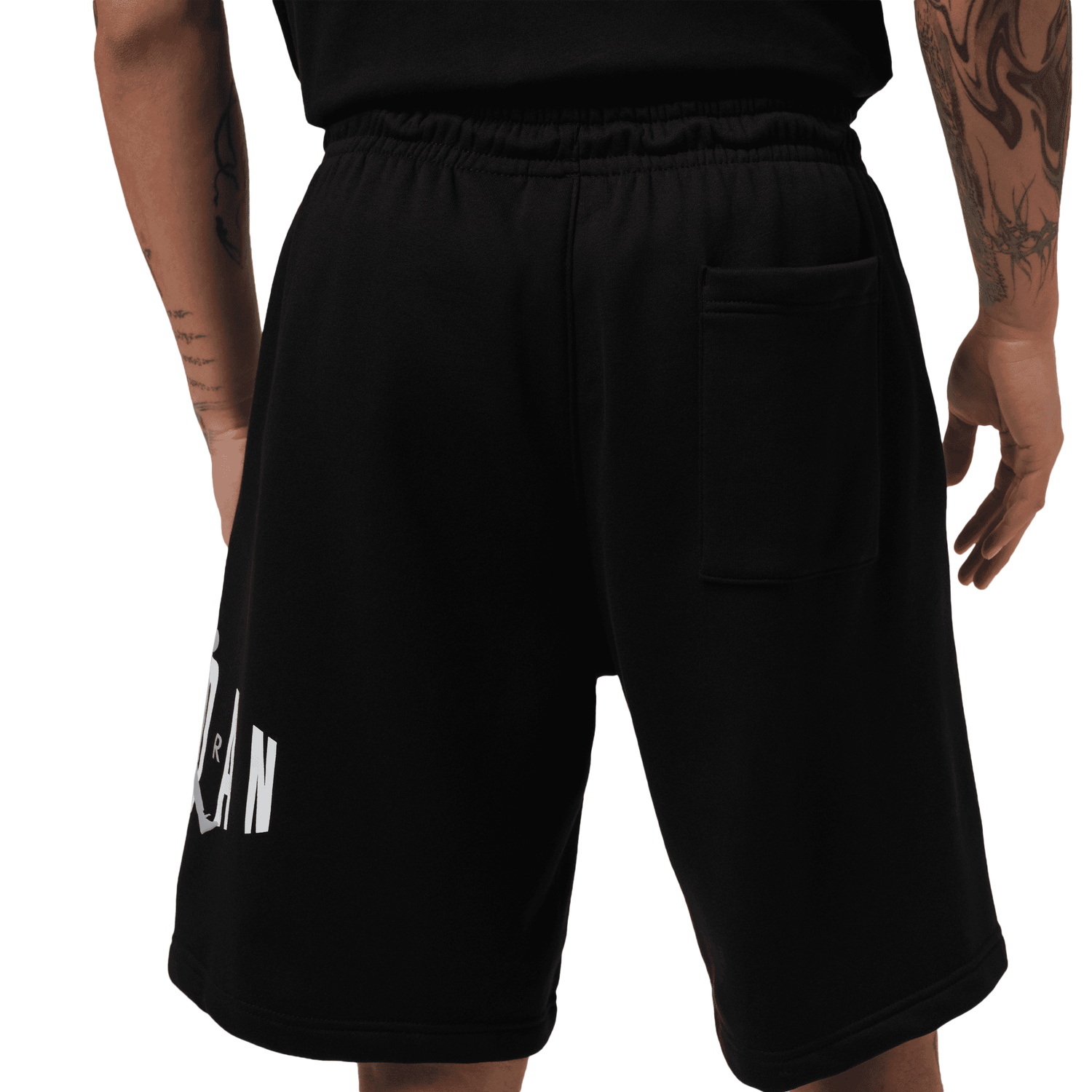 Jordan Brooklyn Stretch Fleece Short - Men's - Black/Wolf Grey