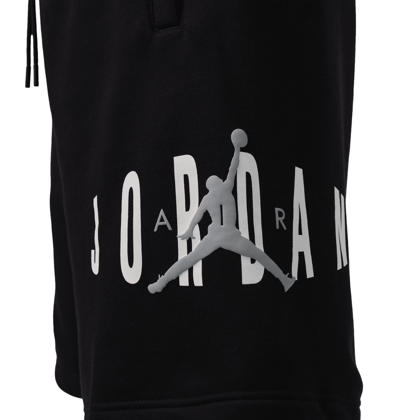 Jordan Brooklyn Stretch Fleece Short - Men's - Black/Wolf Grey