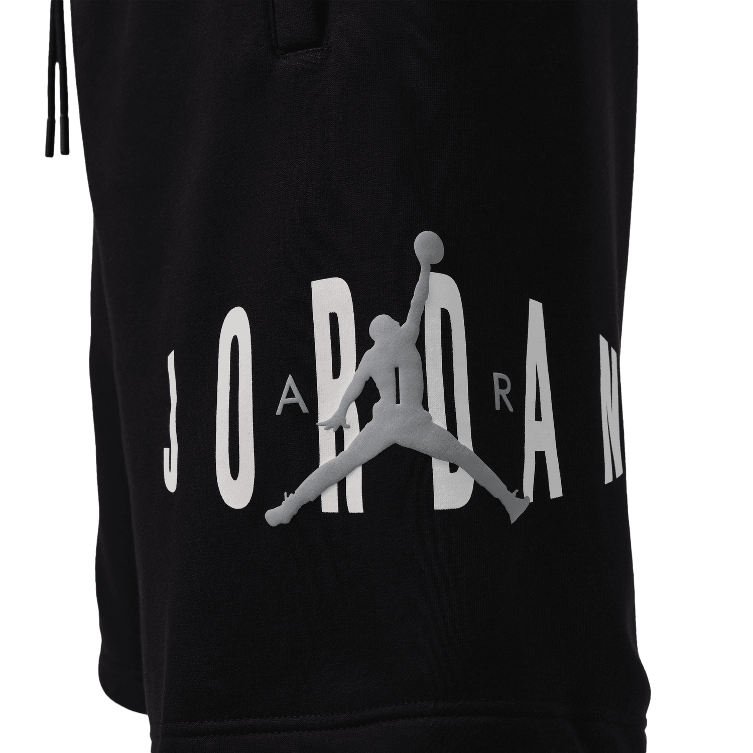 Jordan Brooklyn Stretch Fleece Short - Men's - Black/Wolf Grey
