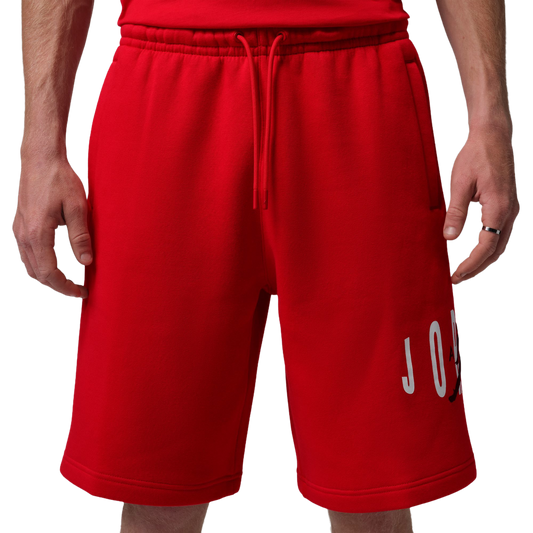 Jordan Essentials Cat Scratch Shorts - Men's - Black/Fire Red