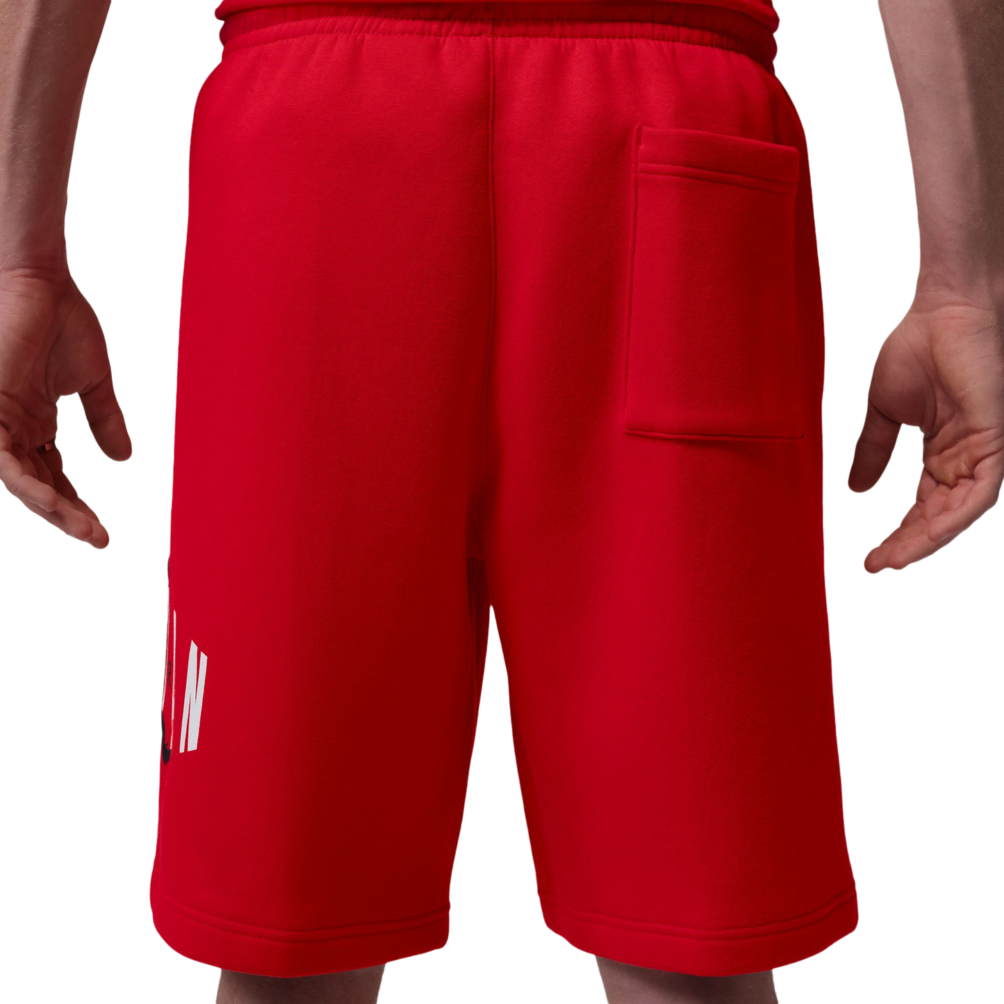 Jordan Essentials Cat Scratch Shorts - Men's - Black/Fire Red