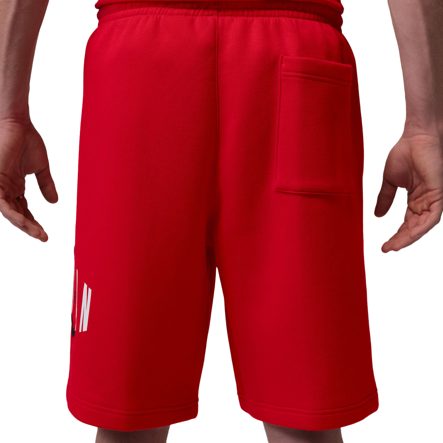 Jordan Essentials Cat Scratch Shorts - Men's - Black/Fire Red