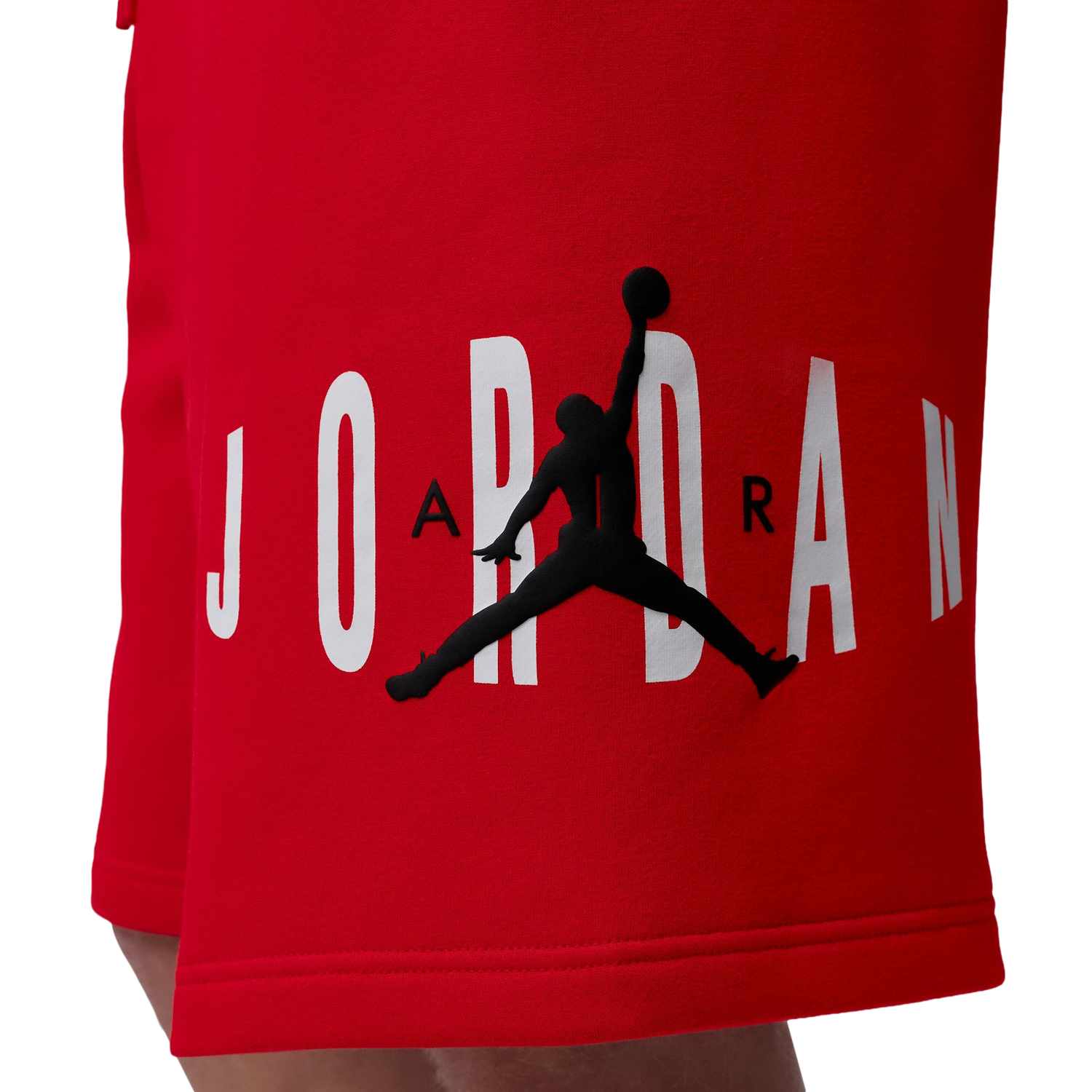 Jordan Essentials Cat Scratch Shorts - Men's - Black/Fire Red