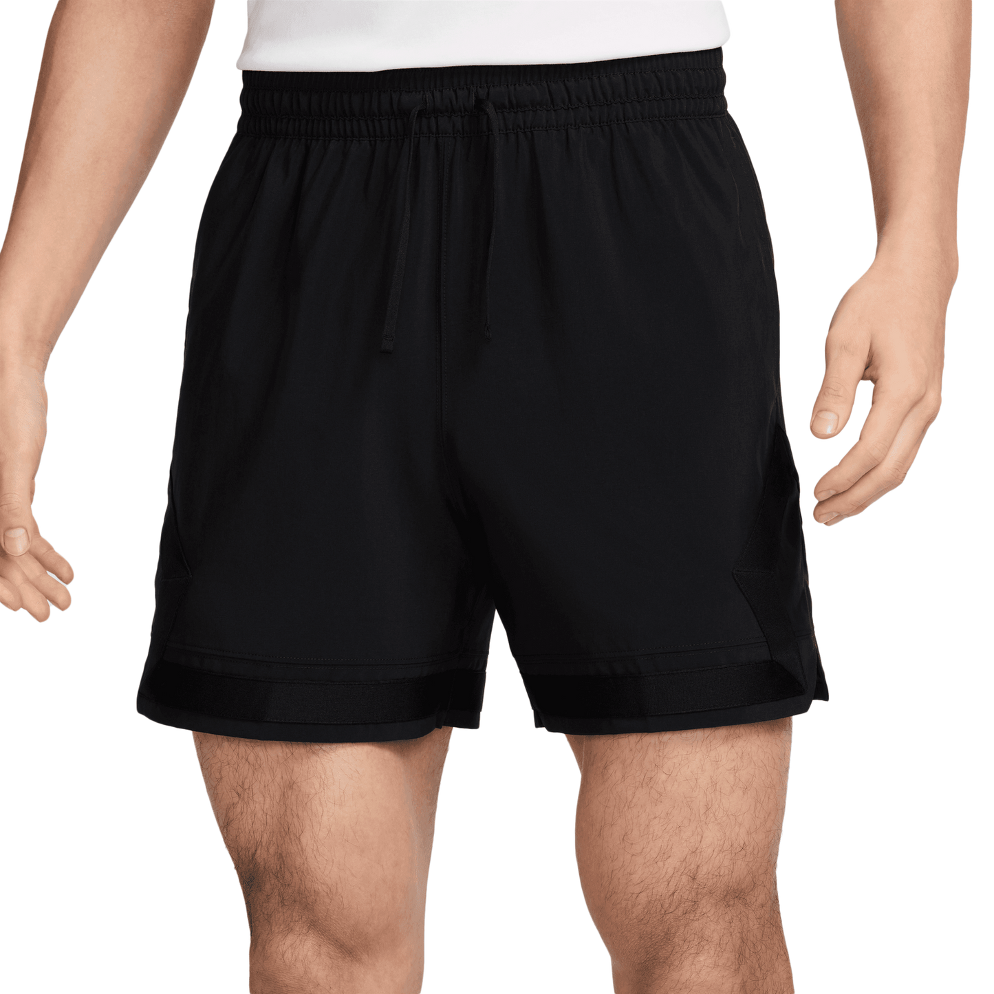 Jordan Dri-FIT Sport Woven Diamond Shorts - Men's - Black/Black