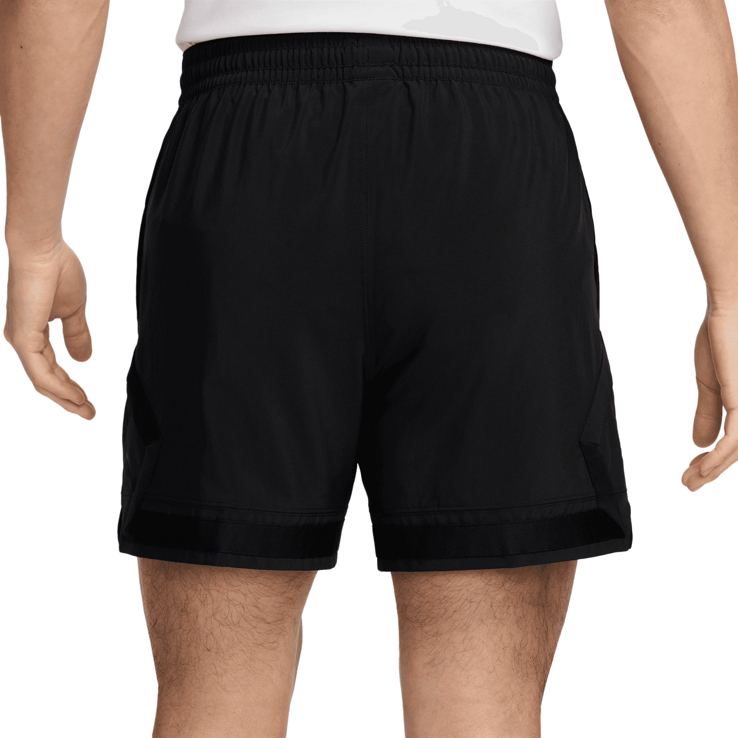 Jordan Dri-FIT Sport Woven Diamond Shorts - Men's - Black/Black