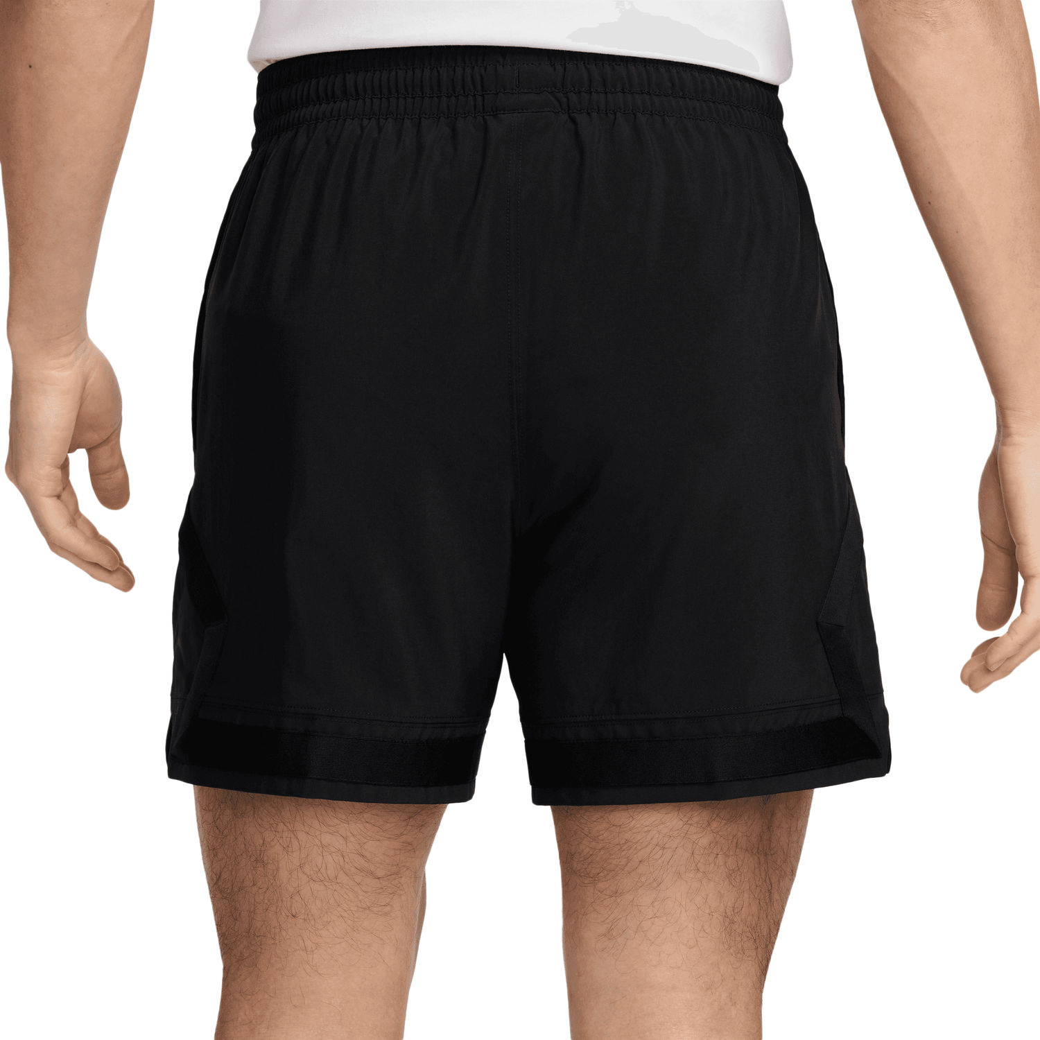 Jordan Dri-FIT Sport Woven Diamond Shorts - Men's - Black/Black