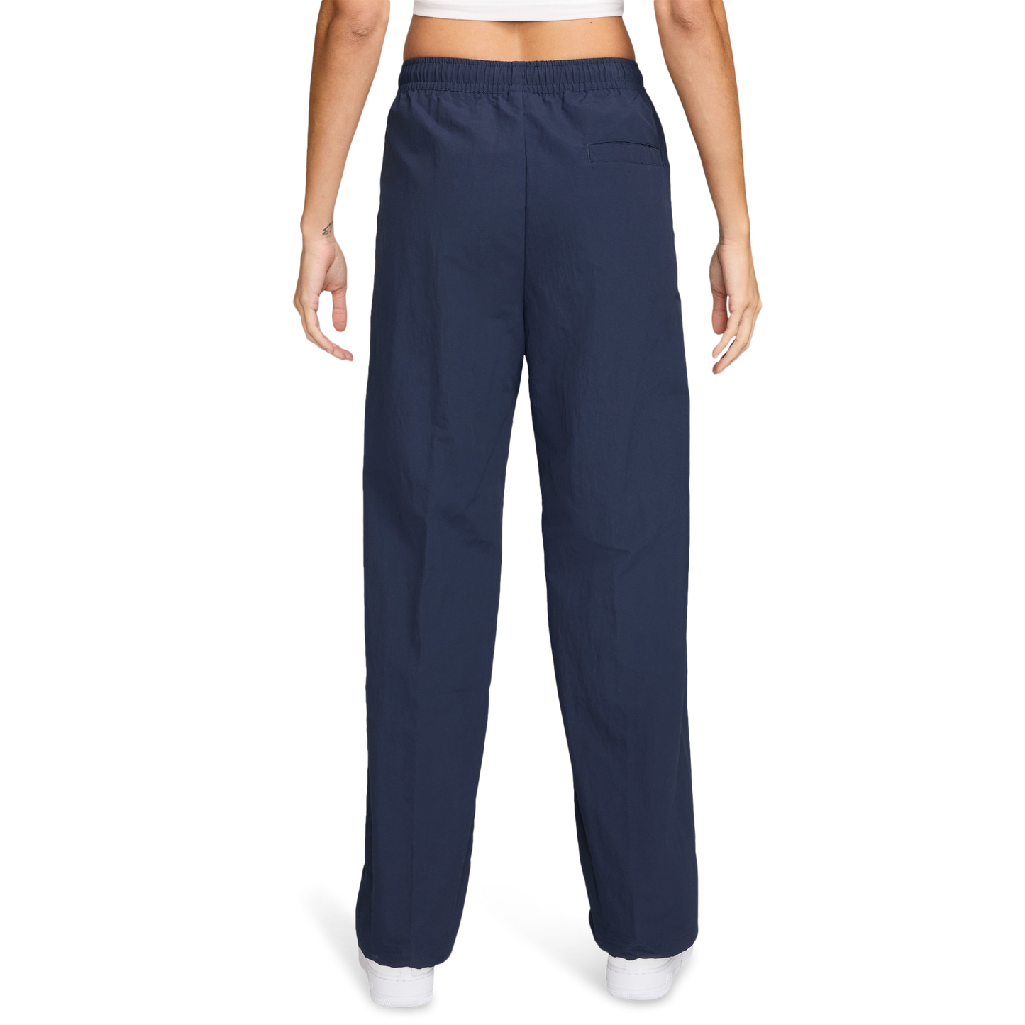 Nike Trend Woven Mid Rise Pants - Women's - Midnight Navy/Sail