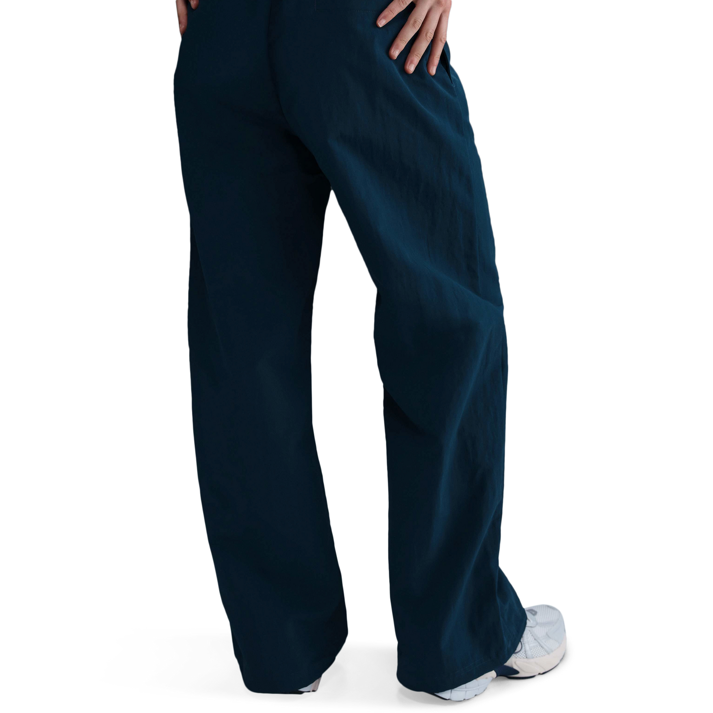 Nike Trend Woven Mid Rise Pants - Women's - Armory Navy/White