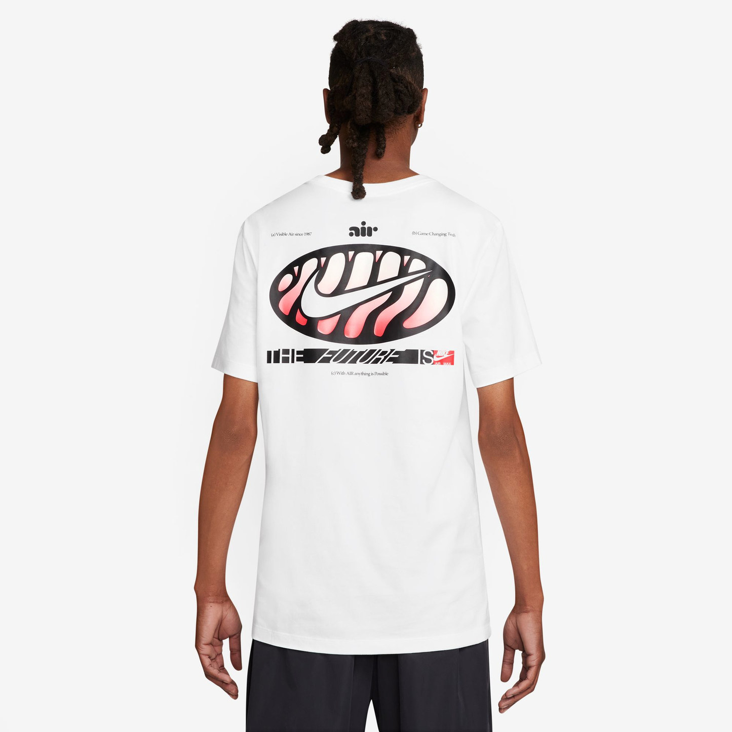 Nike NSW AM Day LBR Air T-Shirt - Men's - White