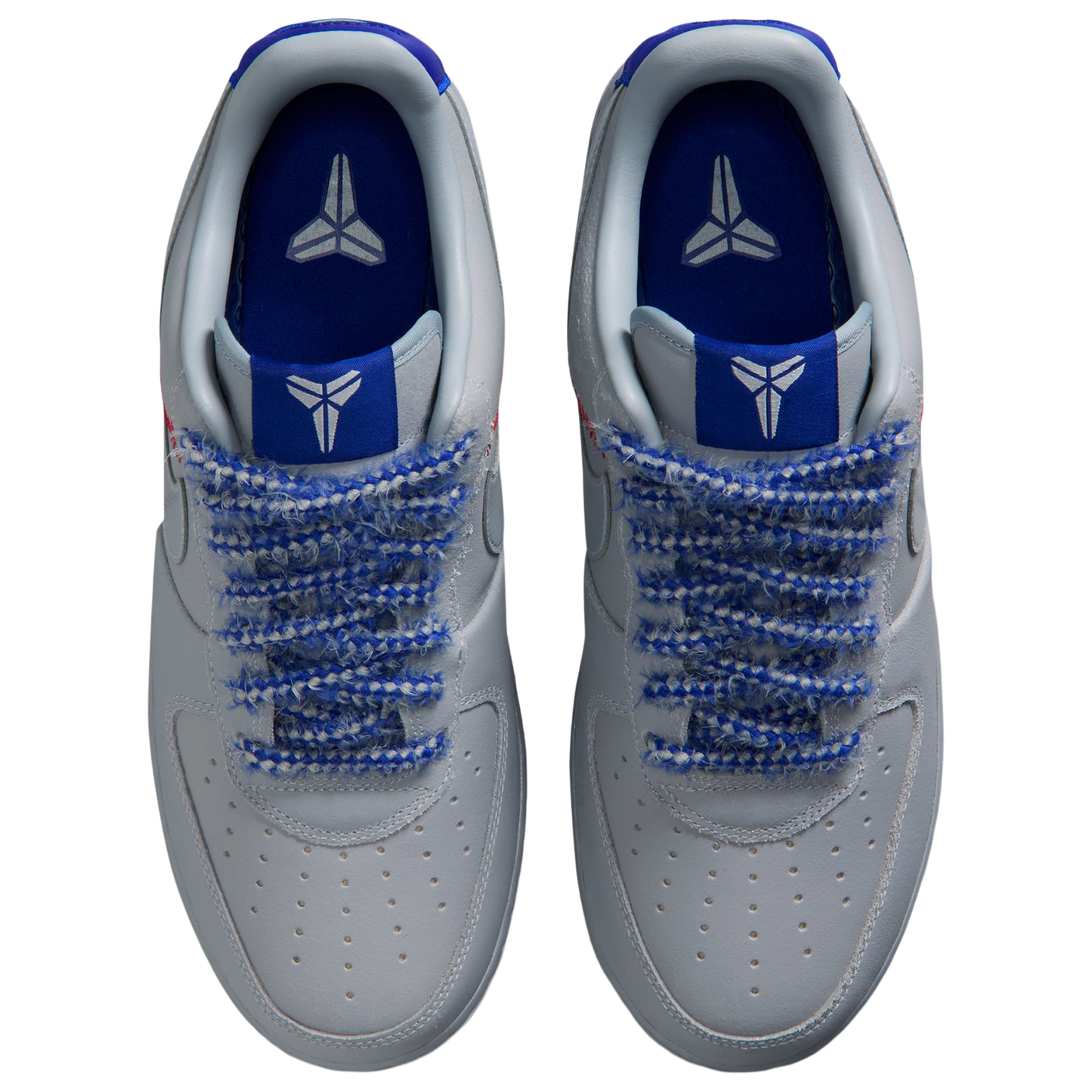 Nike Air Force 1 Kobe Protro Low - Men's - Wolf Grey/Wolf Grey/Rush Blue
