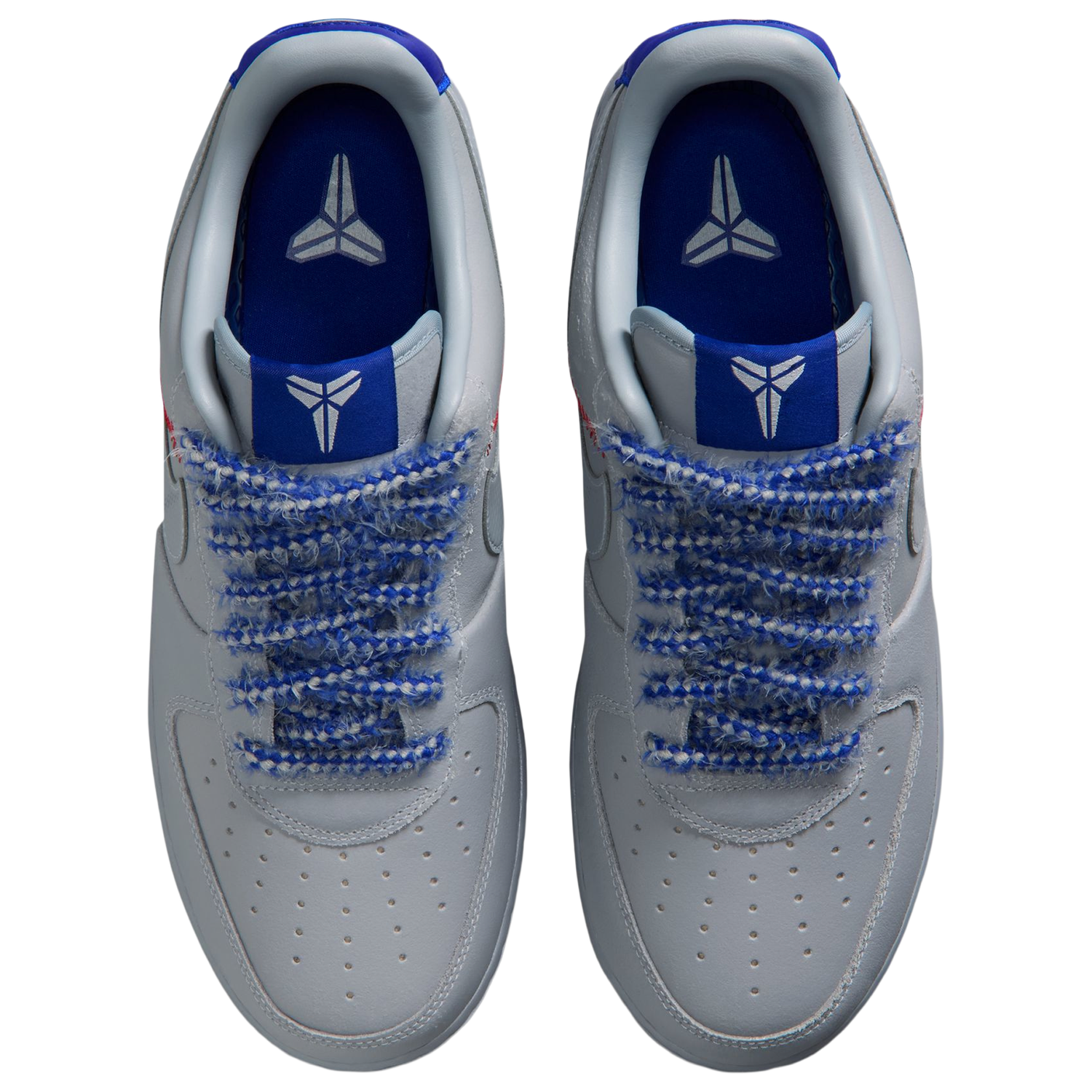Nike Air Force 1 Kobe Protro Low - Men's - Wolf Grey/Wolf Grey/Rush Blue