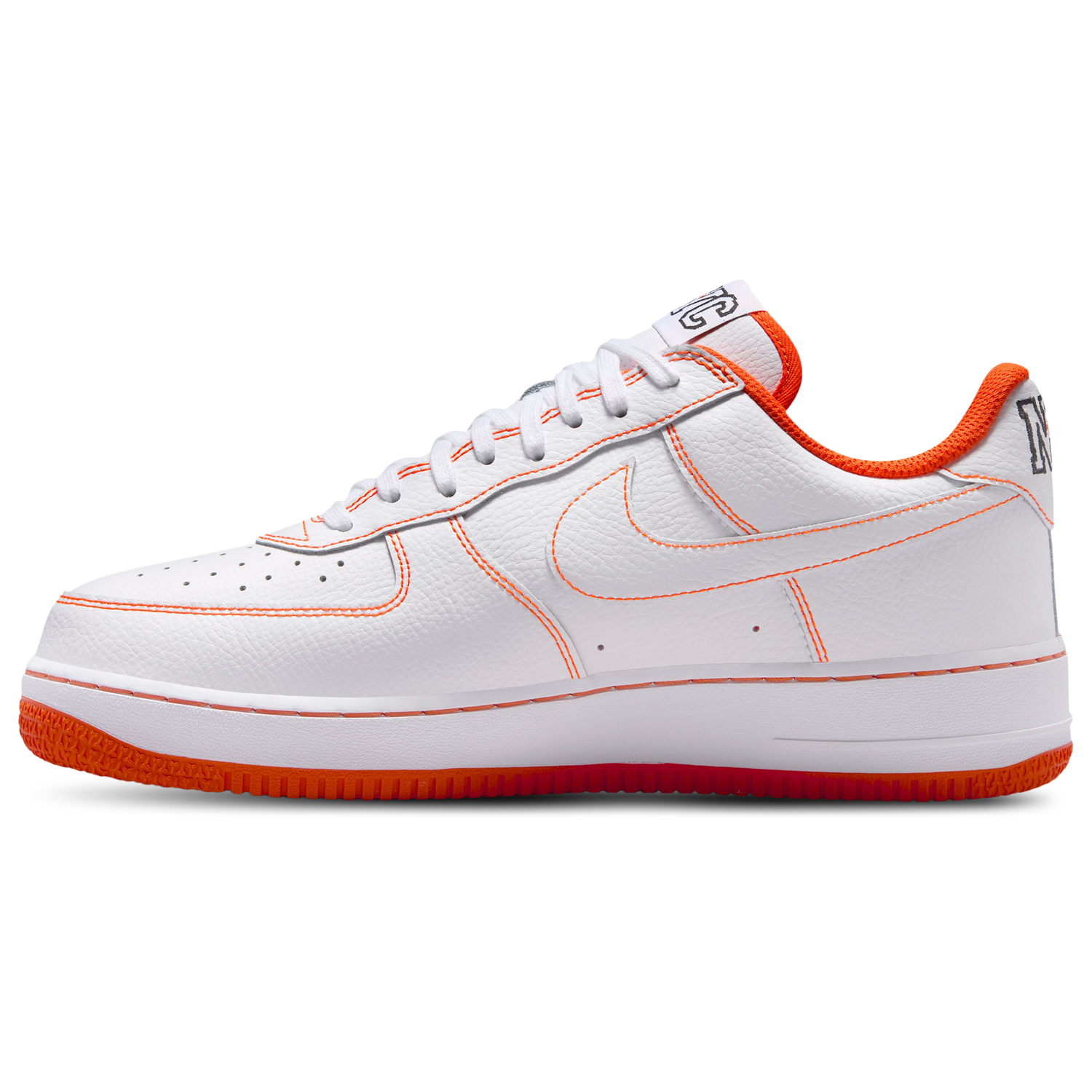 Nike Air Force 1 Kobe Protro Low - Men's - White/White/Safety Orange